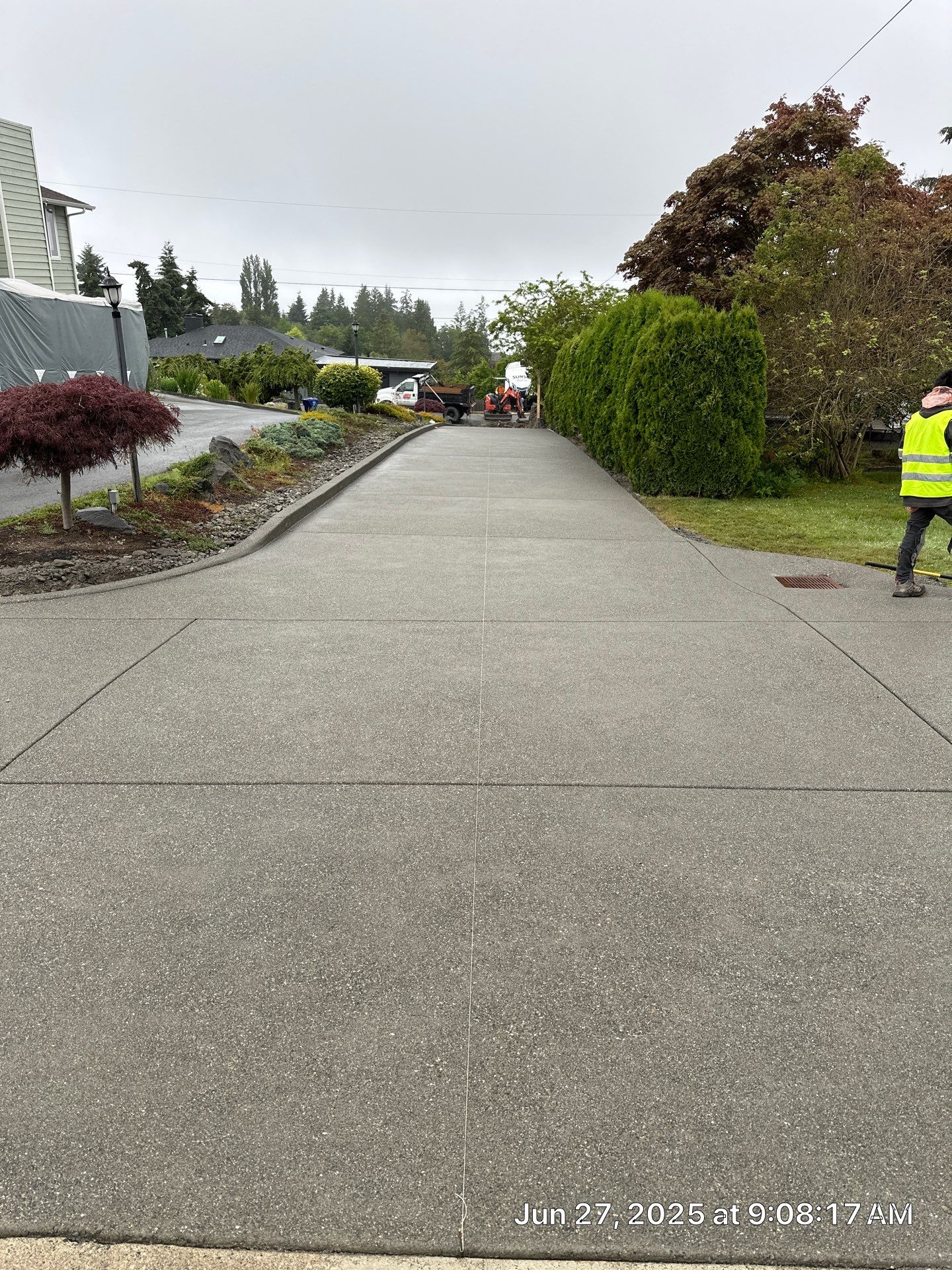 Concrete Driveway Makeover w/ Asphalt Patch | Everett  by Jireh Asphalt & Concrete Inc 