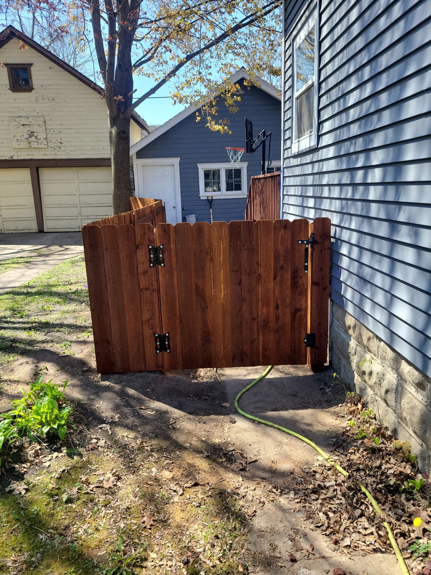 Project in Charles City by Perfect Picket Fence and Stain
