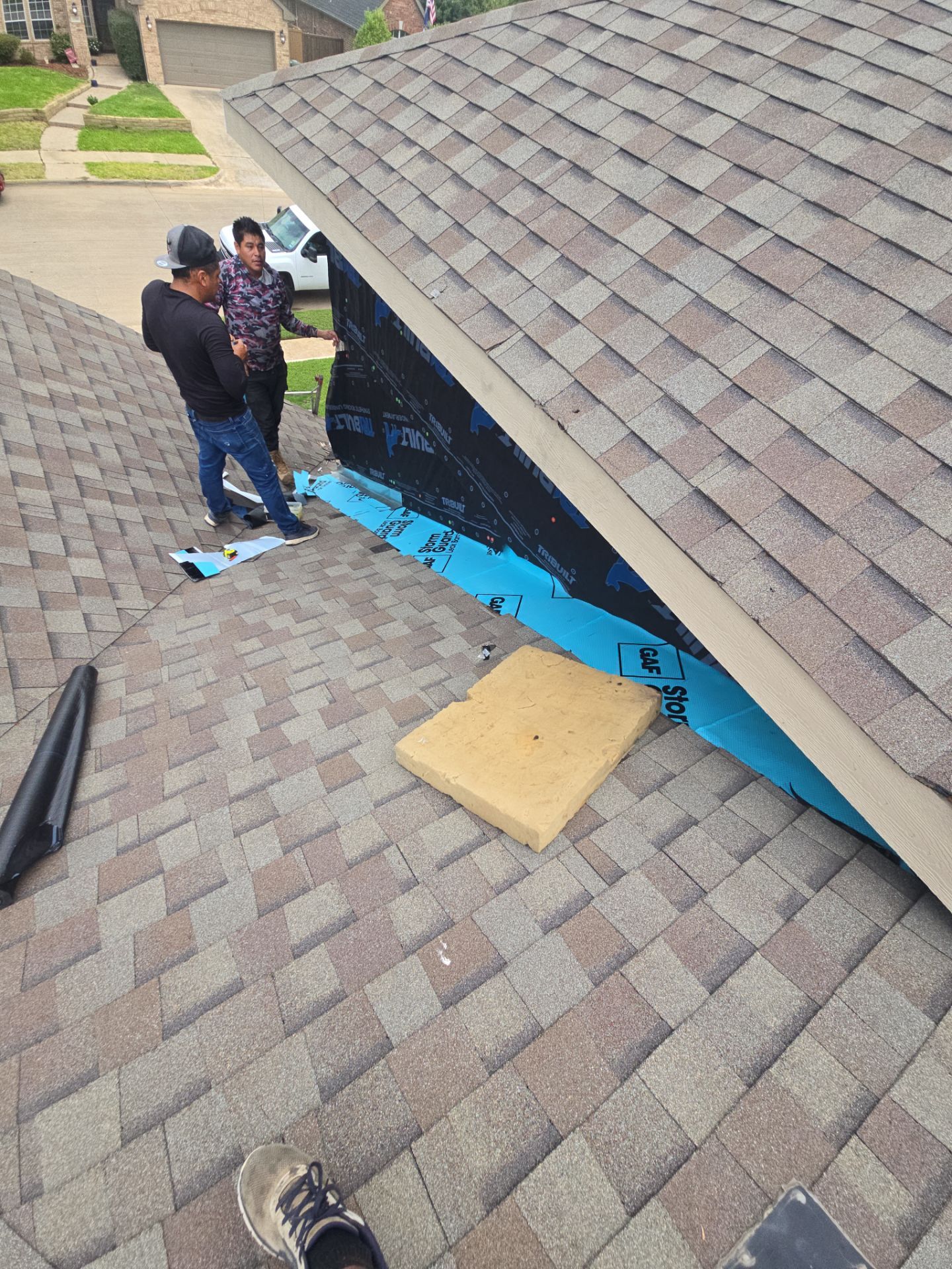 Dog Door Replacement by First Out Roofing 