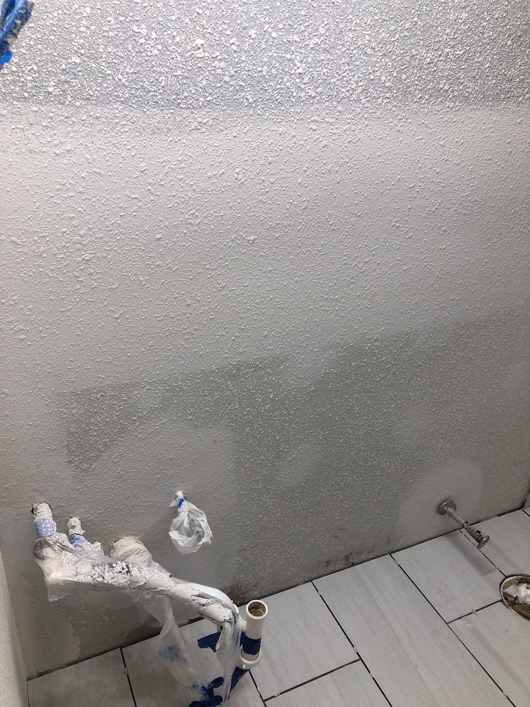 Bathroom Remodel using Water mitigation equipment by L&T General Contractors and Restoration INC