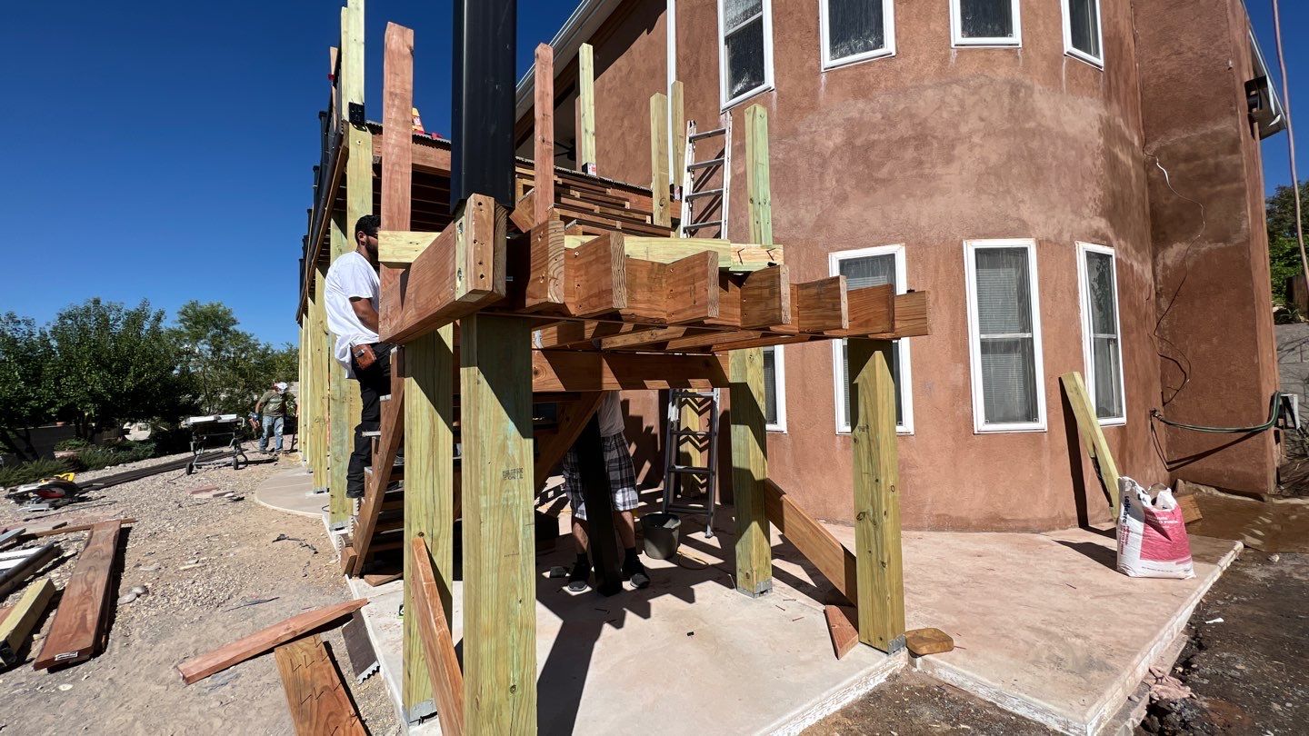 Deck Turnaround by Rio Grande Building & Storage