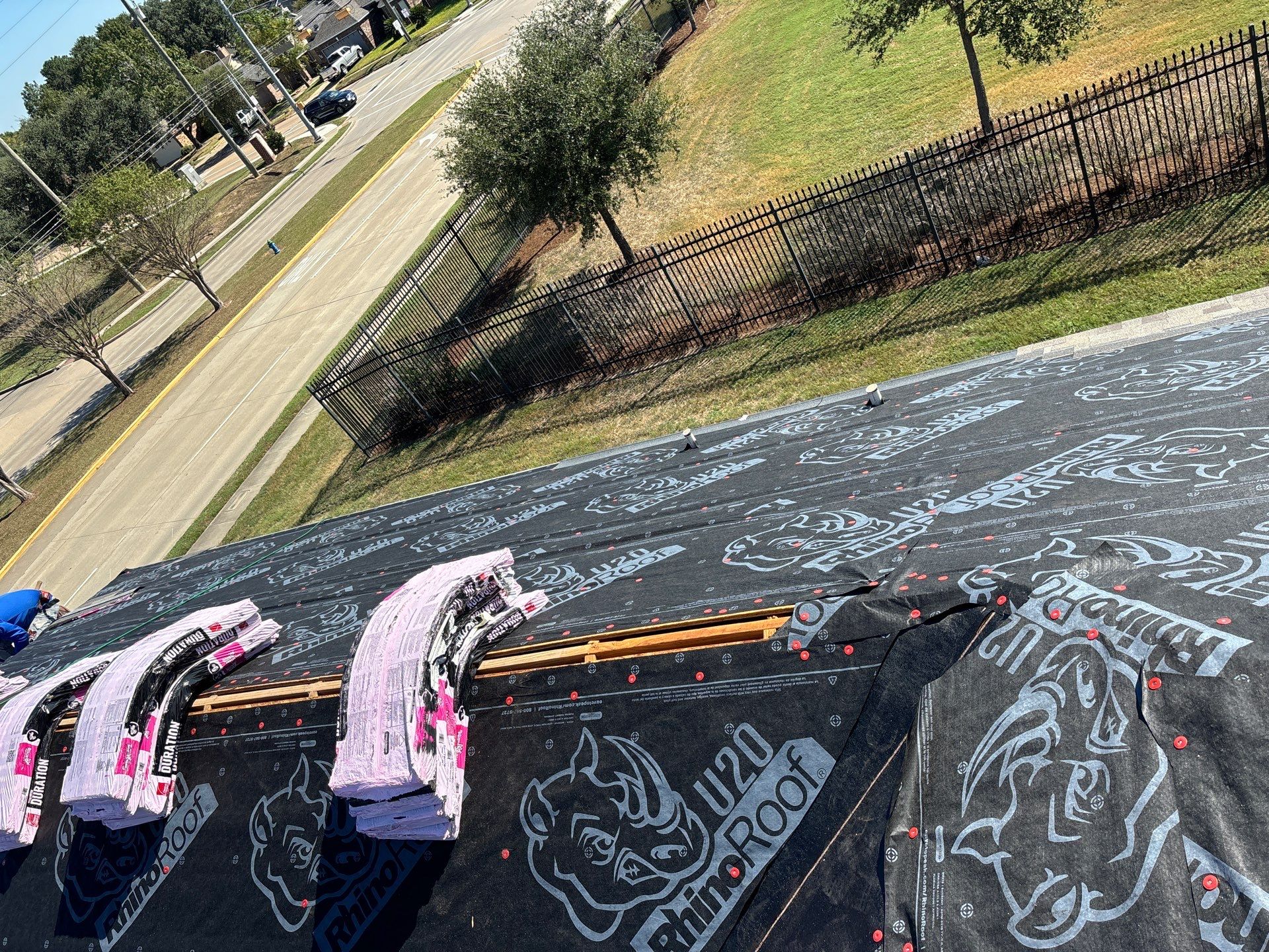 Residential Roofing Installation using Owen's Corning Duration (Lifetime) Shingles by Roof Repair Company