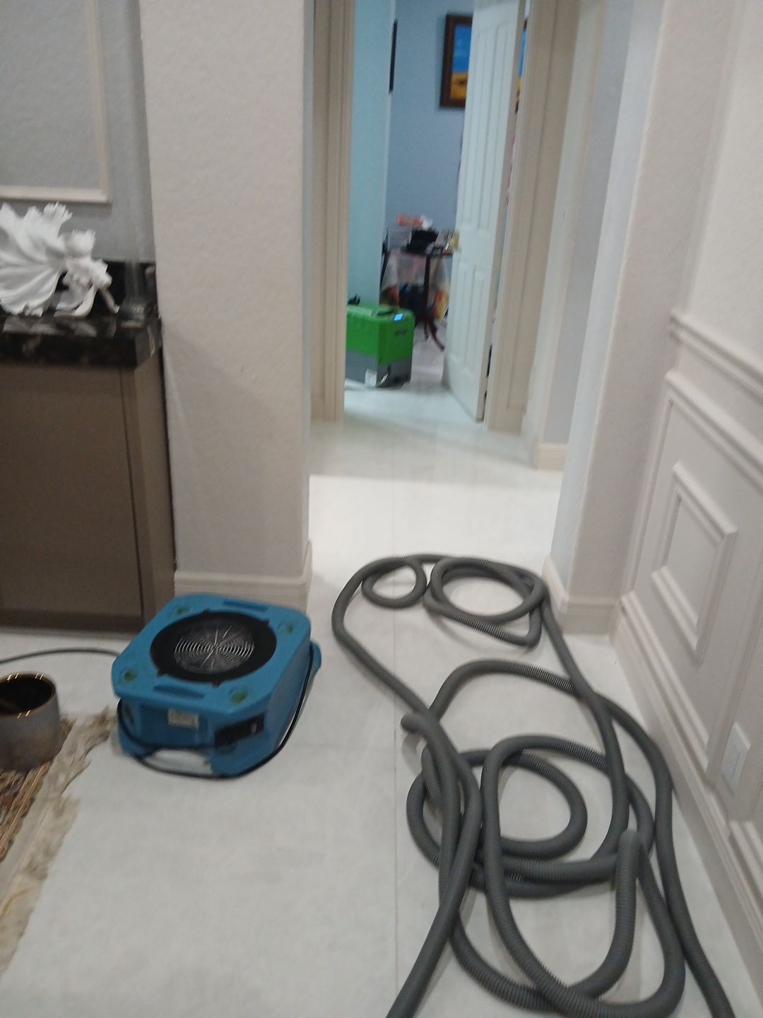 Kitchen Water Damage Restoration and Structural Drying in Delray Beach by SuperClean 