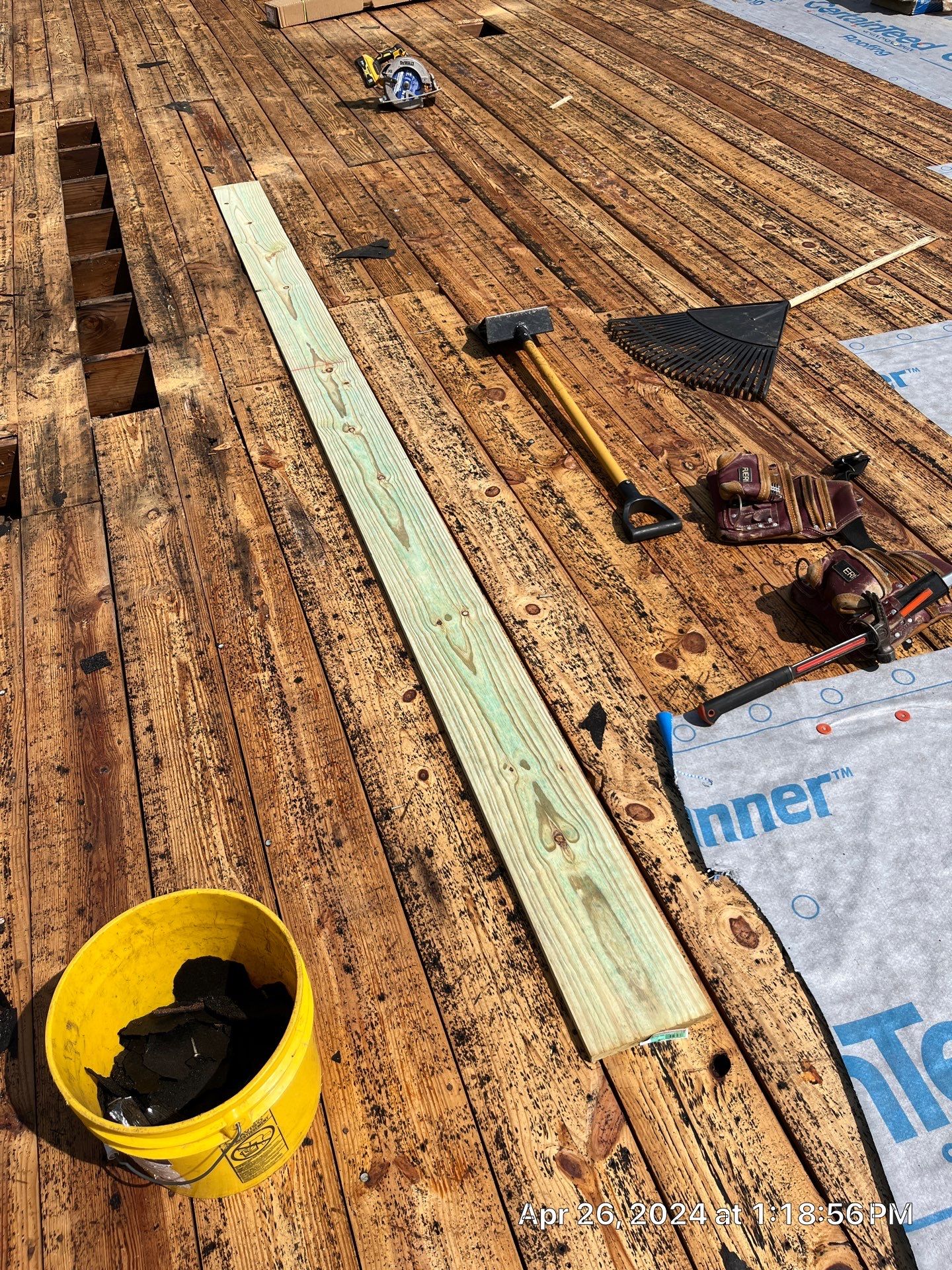 Residential Roofing Installation using Certainteed Landmark Pro Shingles by Fahey Roofing + Contracting