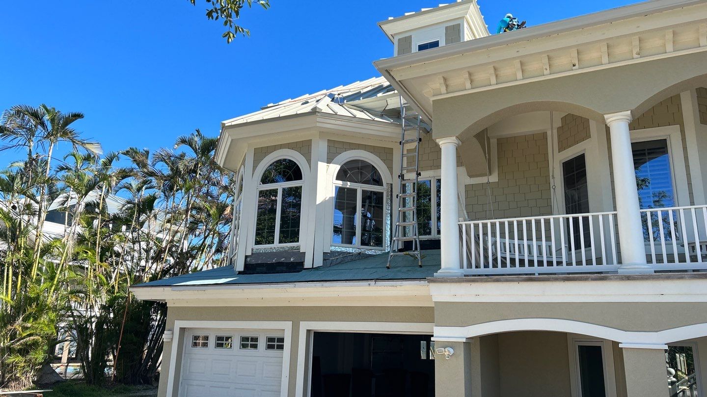Sanibel Island Standing Seam Roof Replacement by Four Peaks Roofing