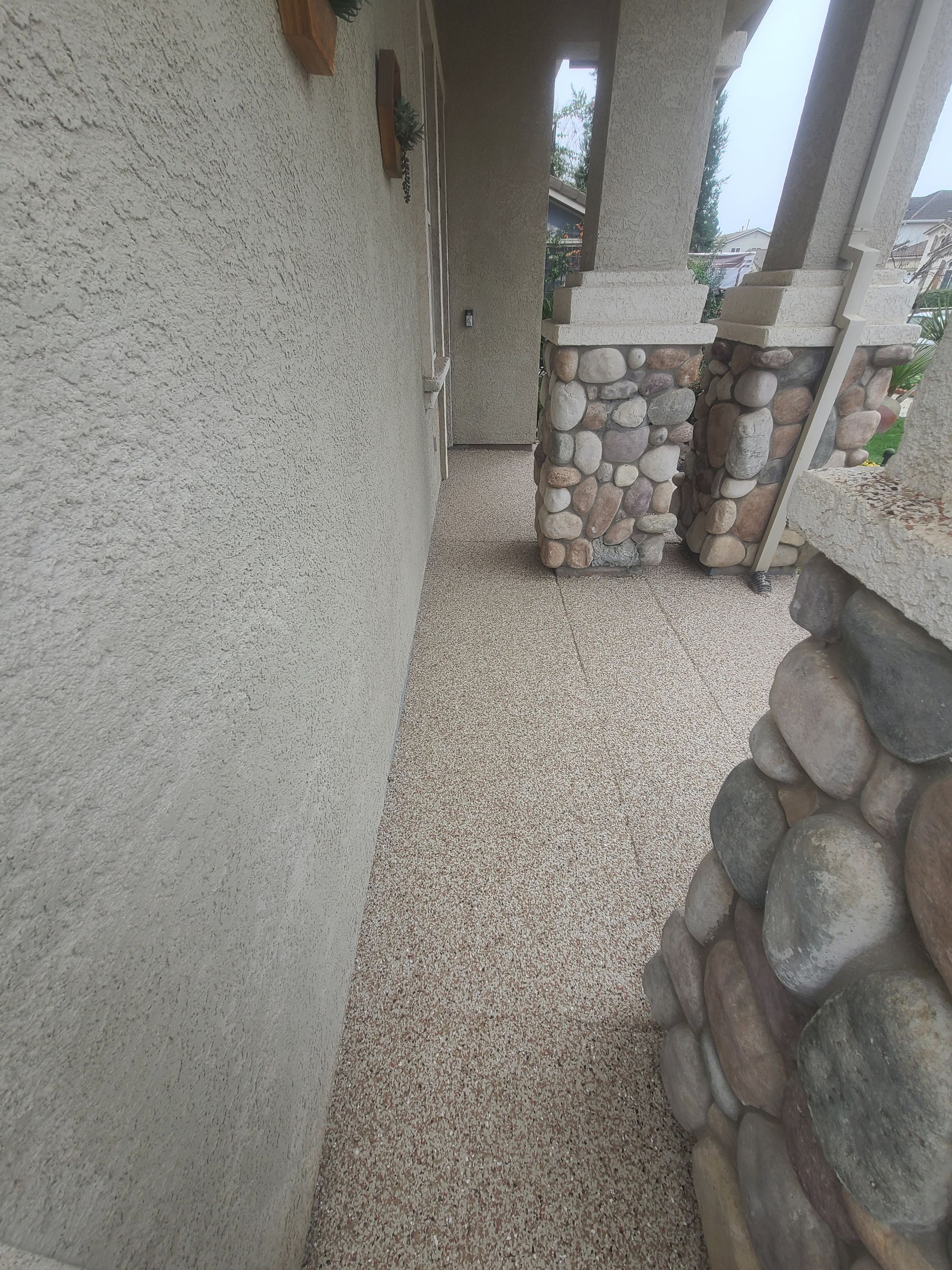 Patio & Walkway Concrete Coating in Merced CA – Durable Outdoor Surface Transformation by Lancaster Painting