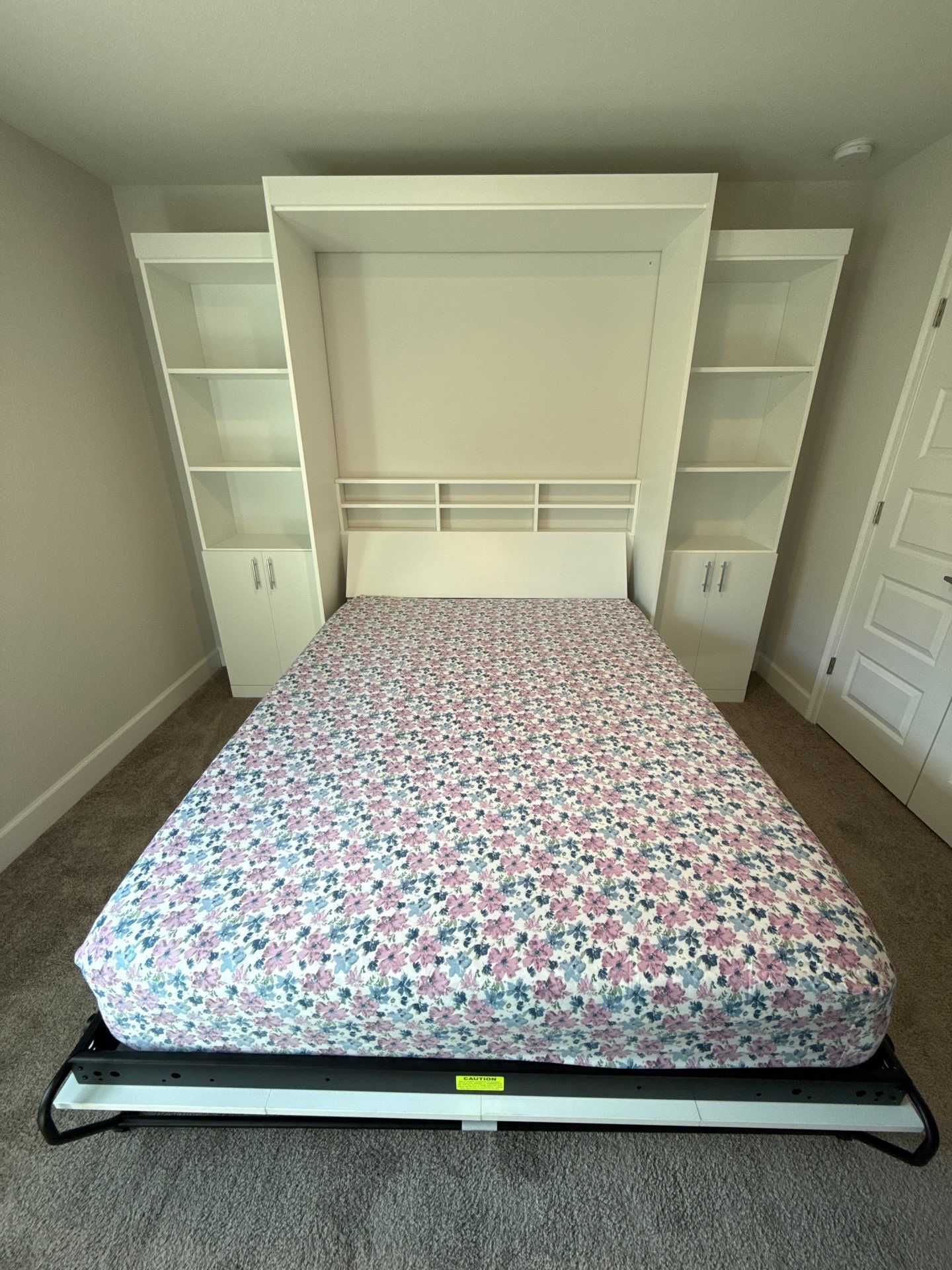 Queen Panel Bed with wall units by More Space Place