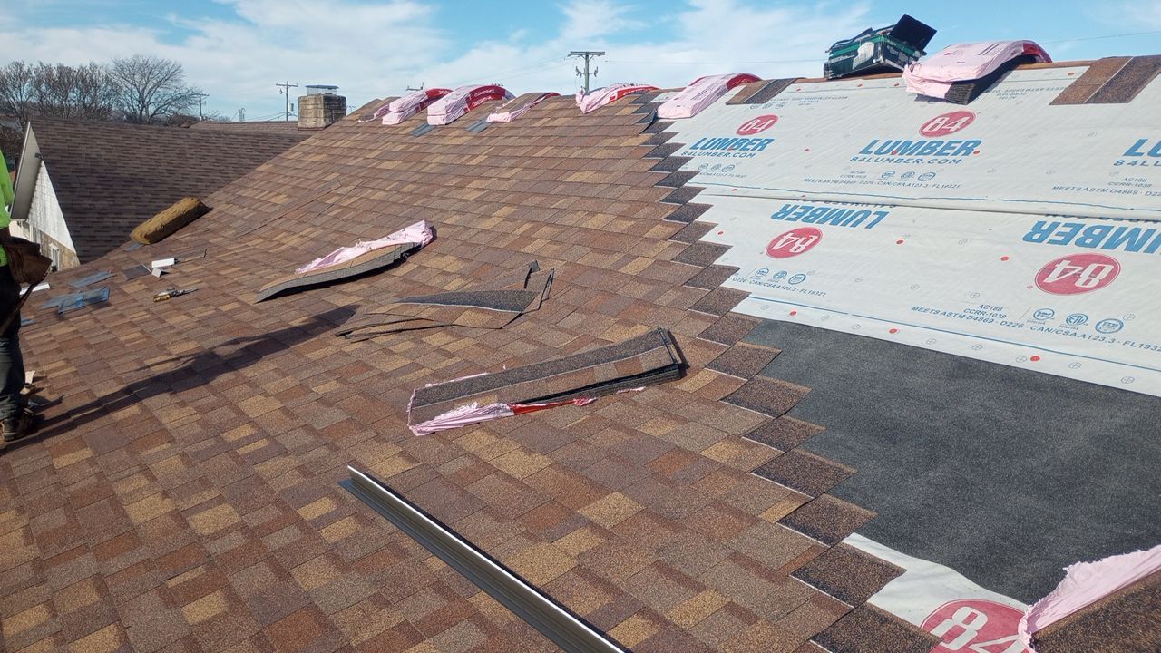 Residential Roofing Installation using Performance Shingles by Mr. Roofer