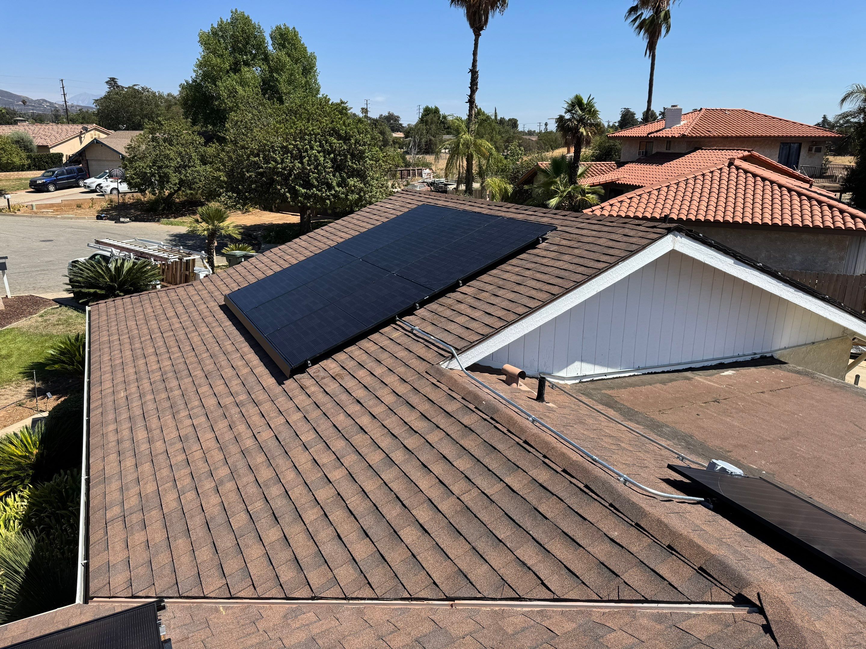 Residential Solar Installation and Enphase Battery Storage in Yucaipa by VIBE SOLAR