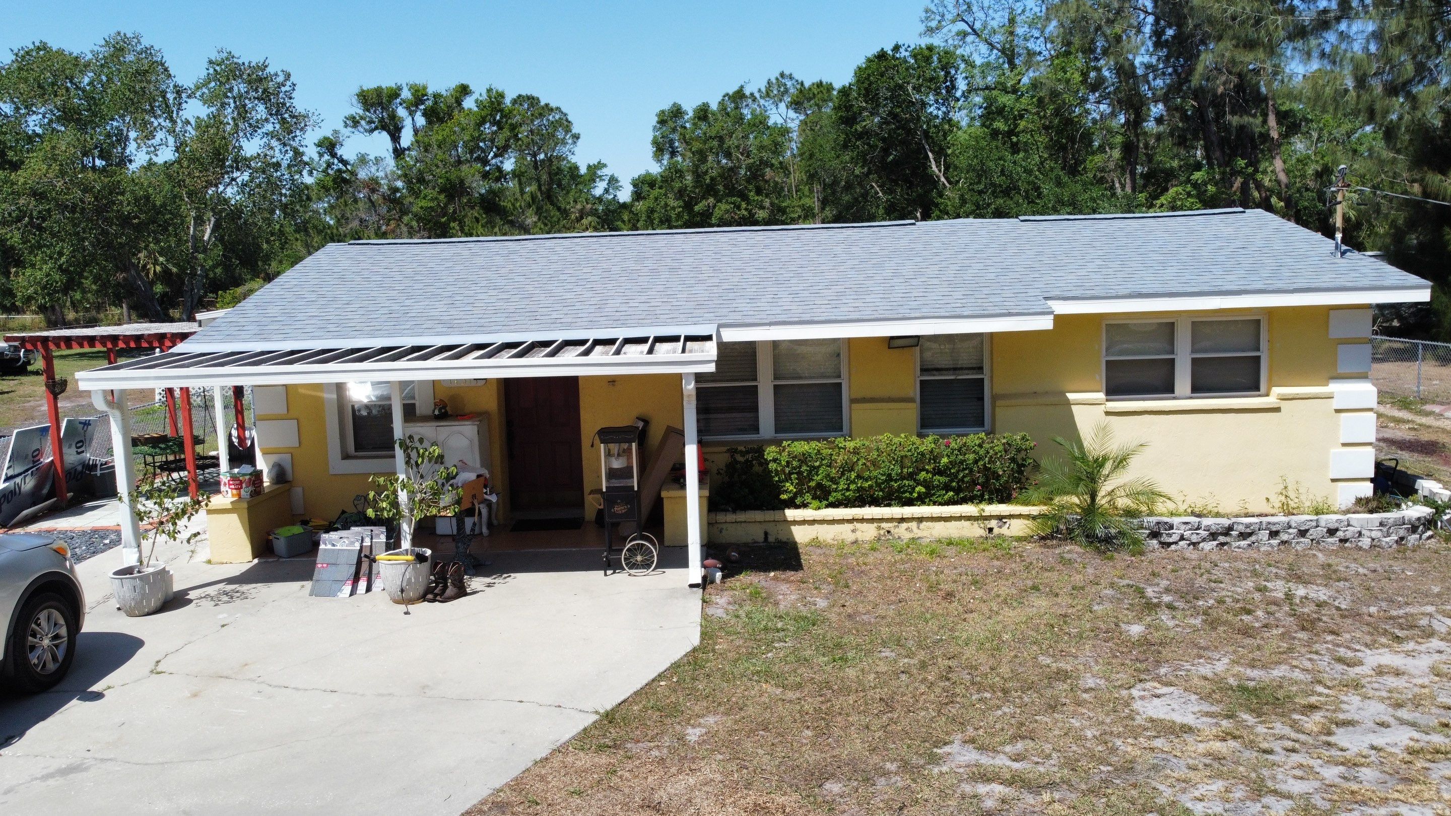 Roof replacement in Gibsonton, FL. by Steadfast Roofing