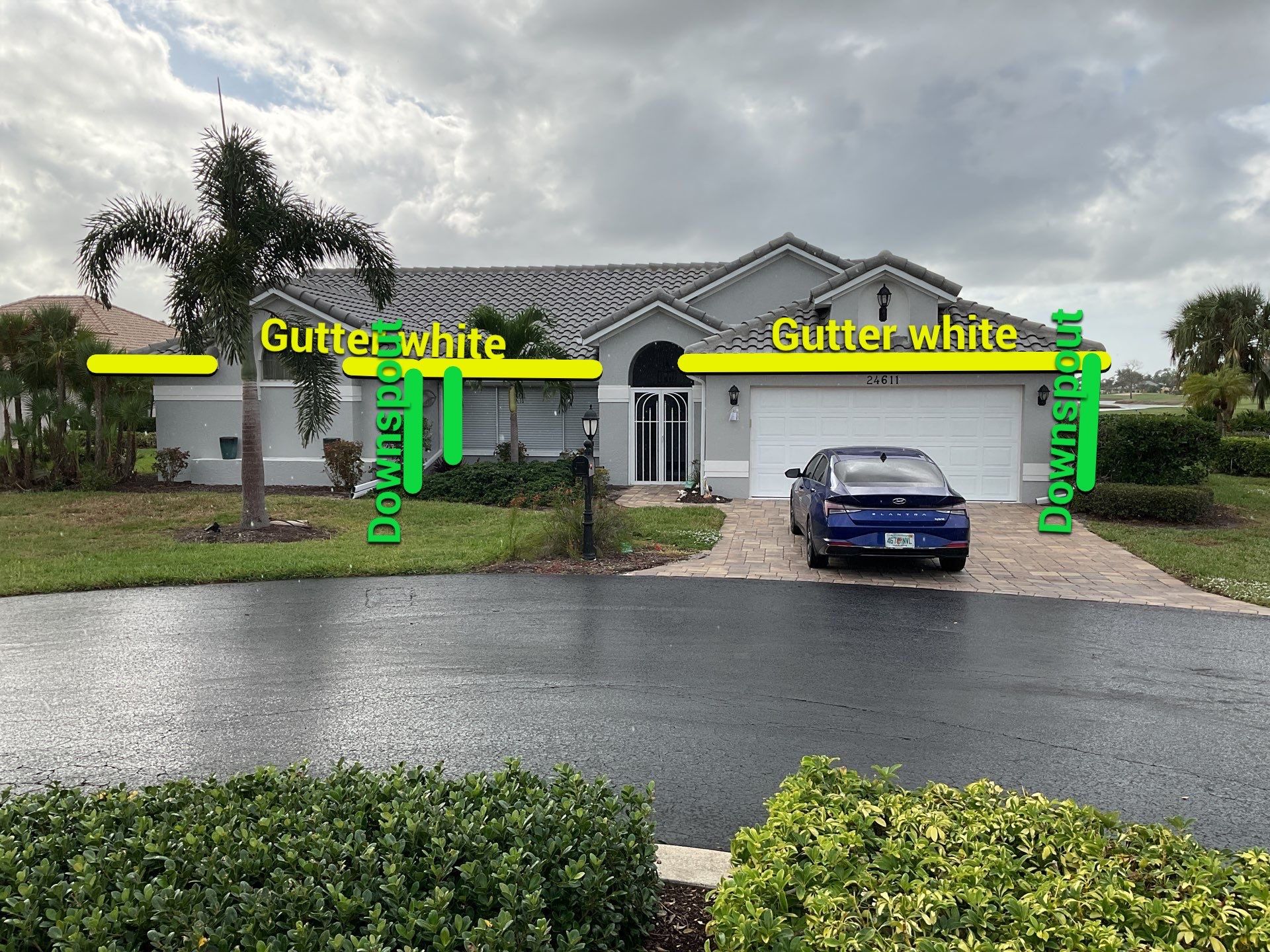 Custom Aluminum Gutters in Punta Gorda FL by Gutter Professors