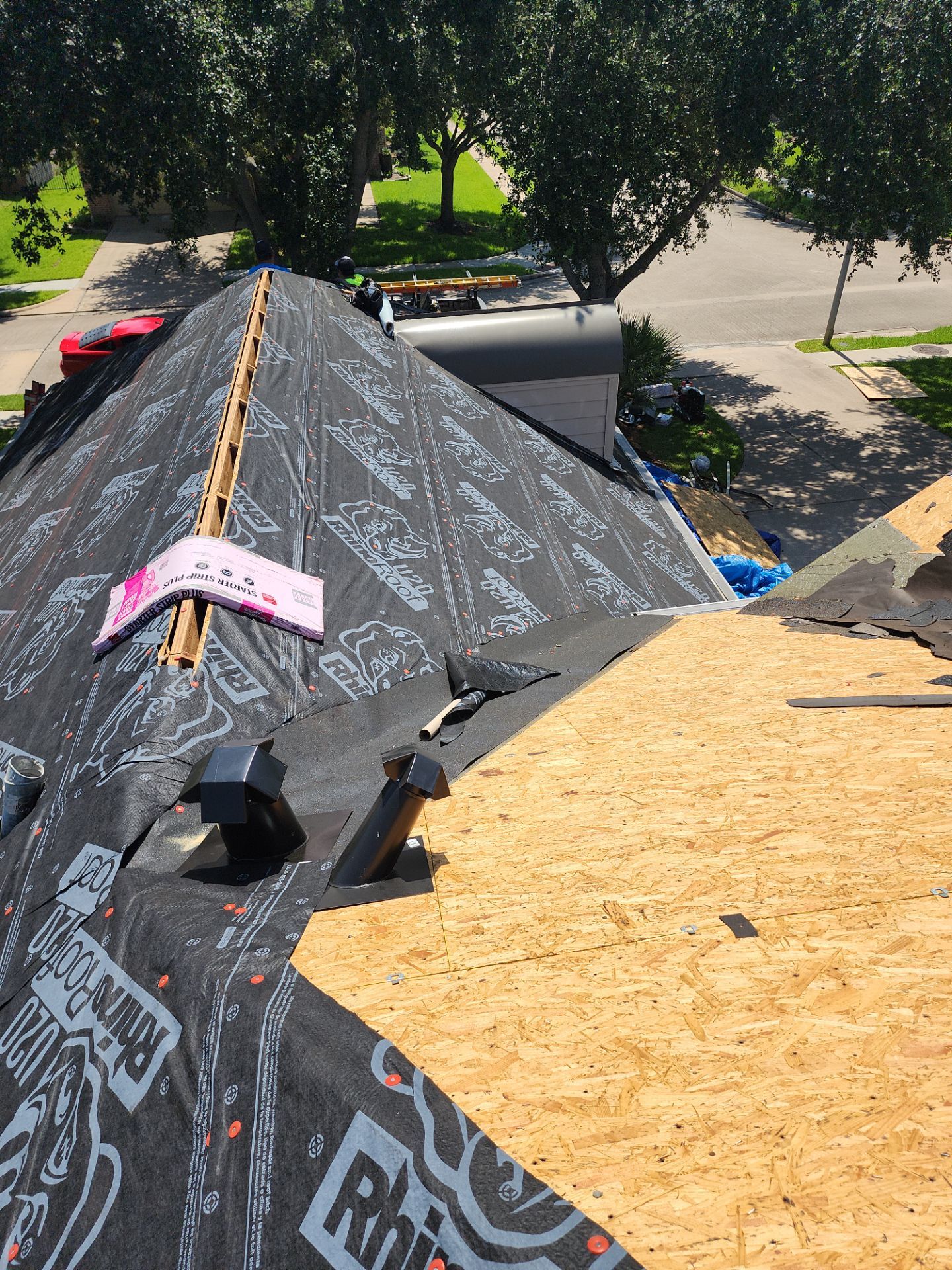 Residential Roofing Repair using Owen's Corning Duration (Lifetime) Shingles by Roof Repair Company