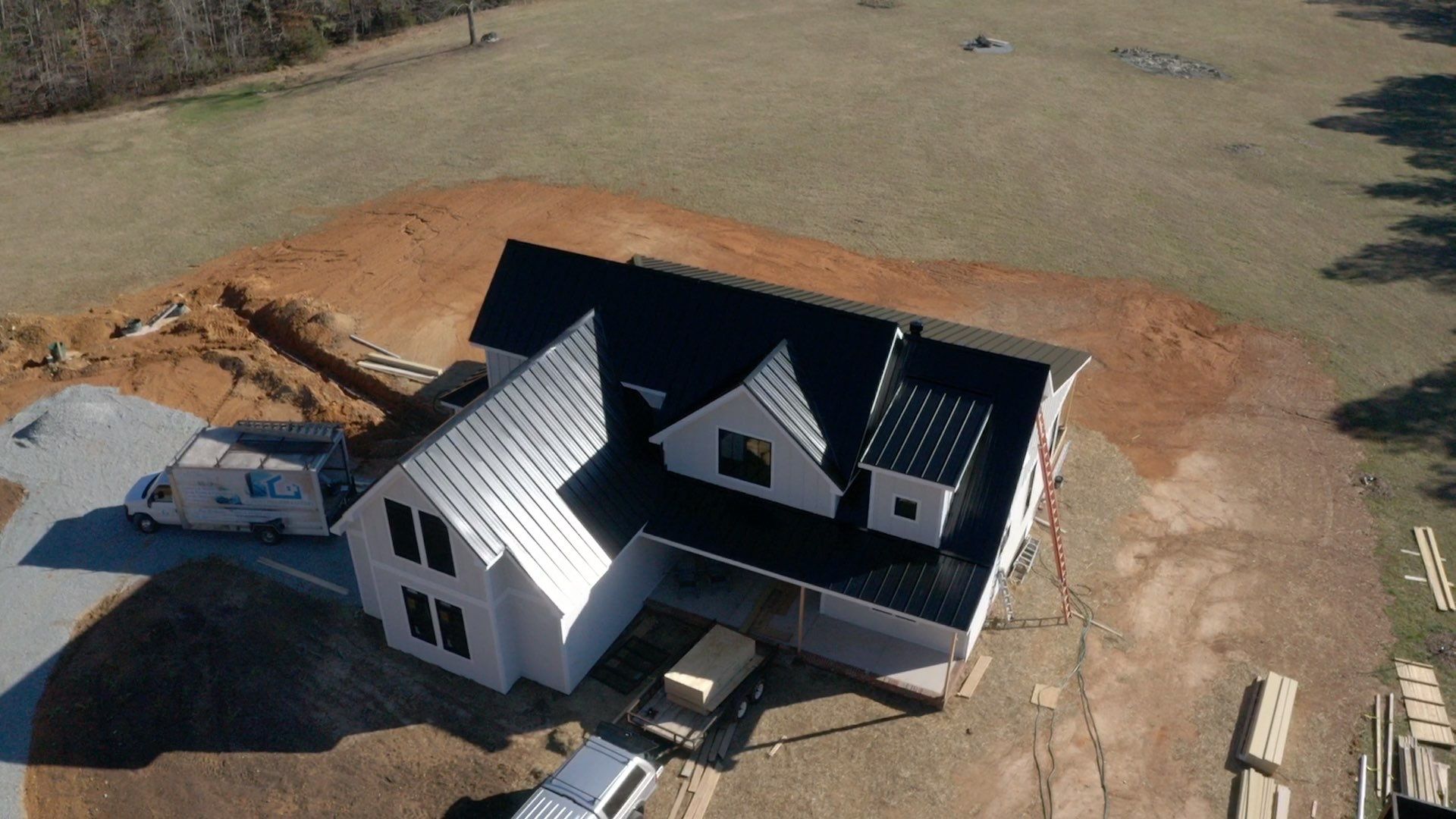 Custom Home Metal Roof Installation by Just In Time Roofing and Restoration