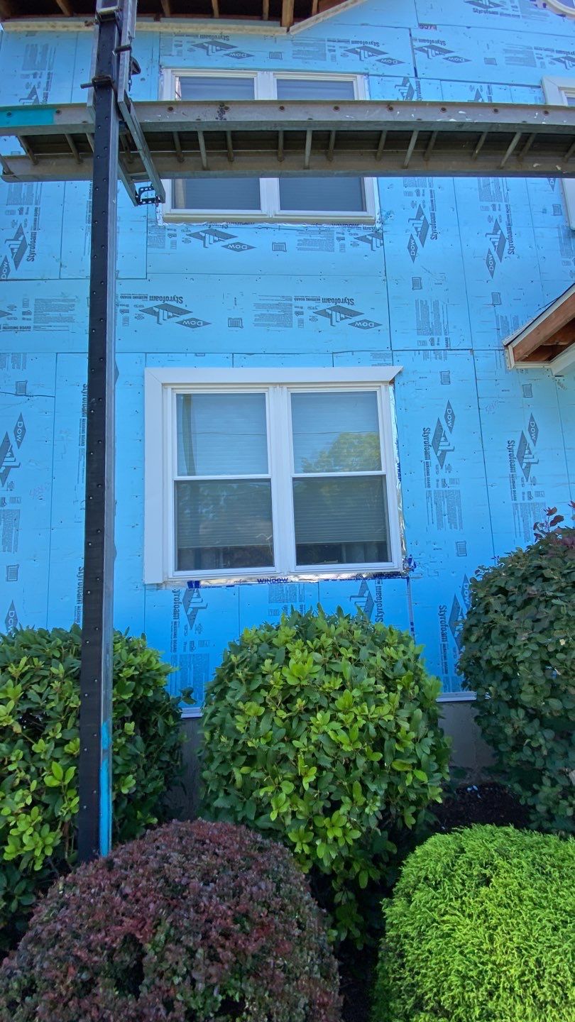 Residential Roofing Installation using Owens Corning TruDefinition & Certainteed Cedar Impressions Pacific Blue by A Plus Exterior