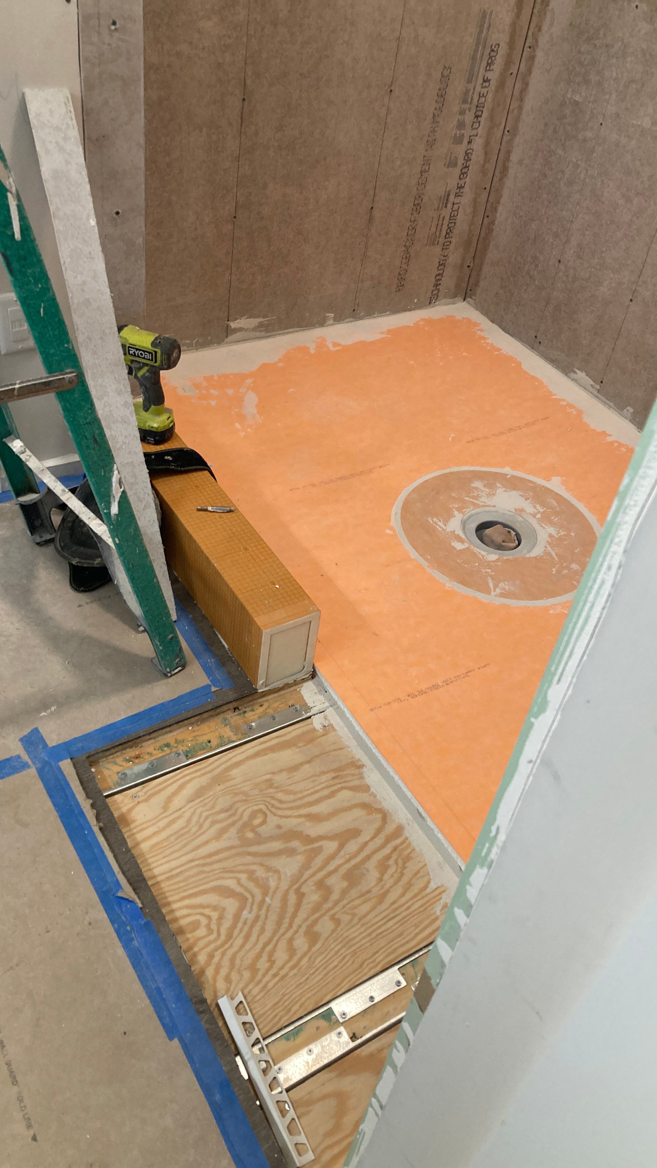 Stunning Tile Shower Installation  by Footprints Floors of Nashville