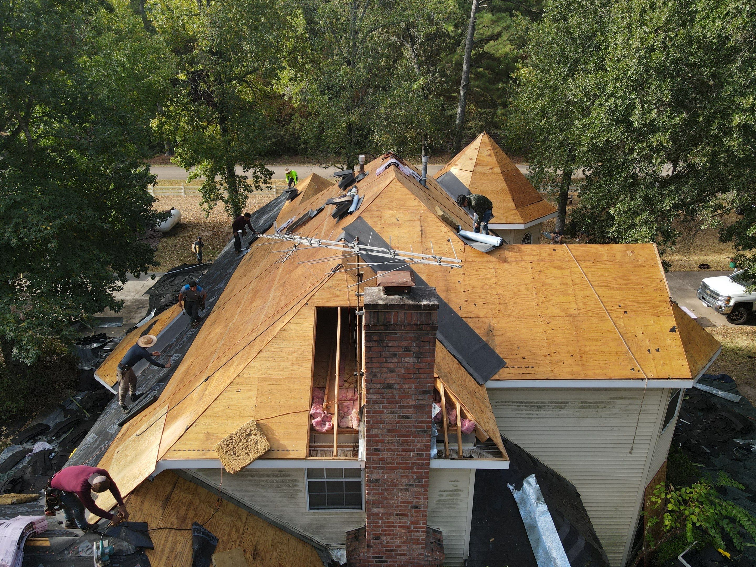 Residential Roofing Installation using Owen's Corning by Roof Concepts Construction