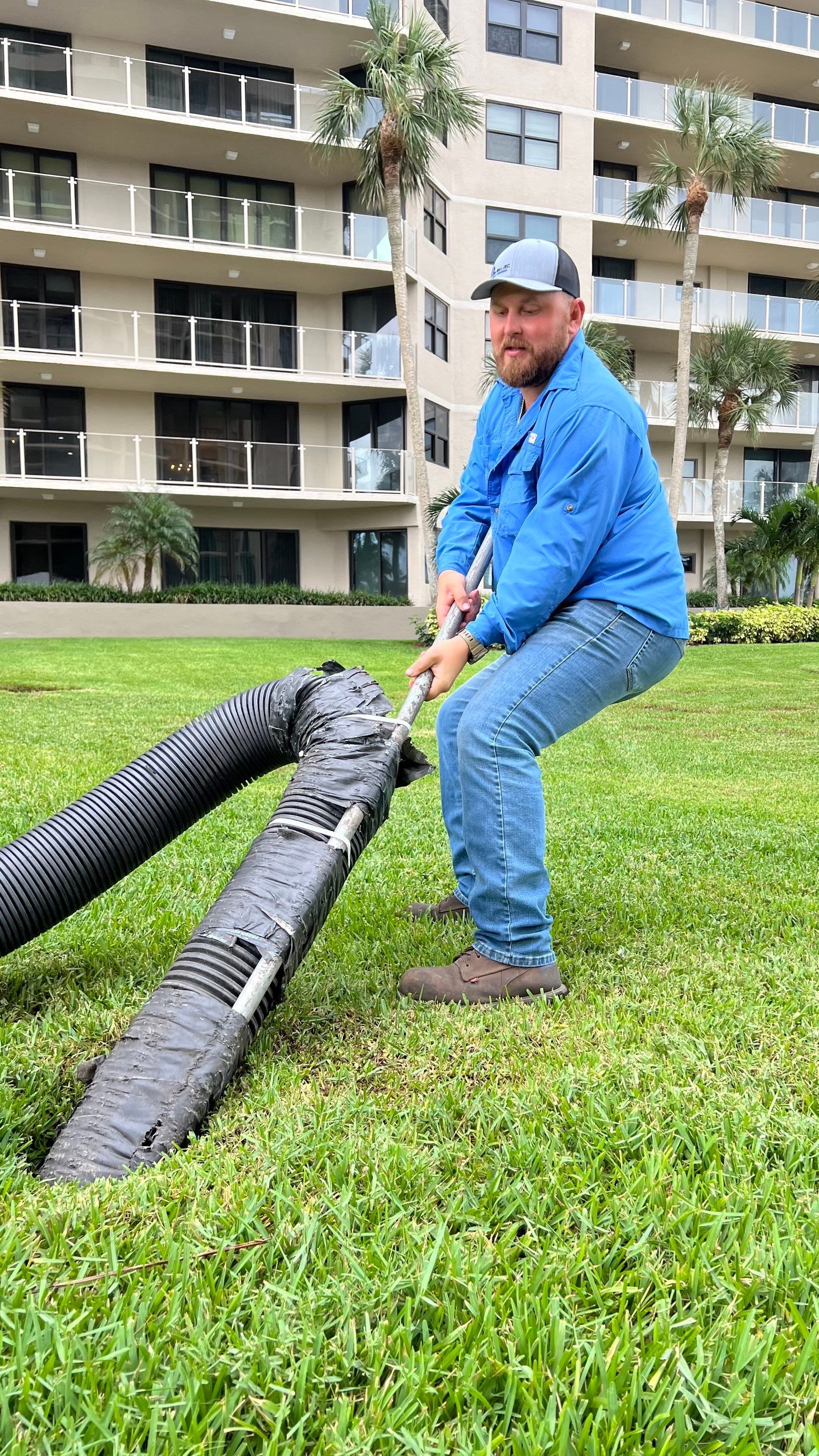 Condo Storm Water System Maintenance by APS Power & Water