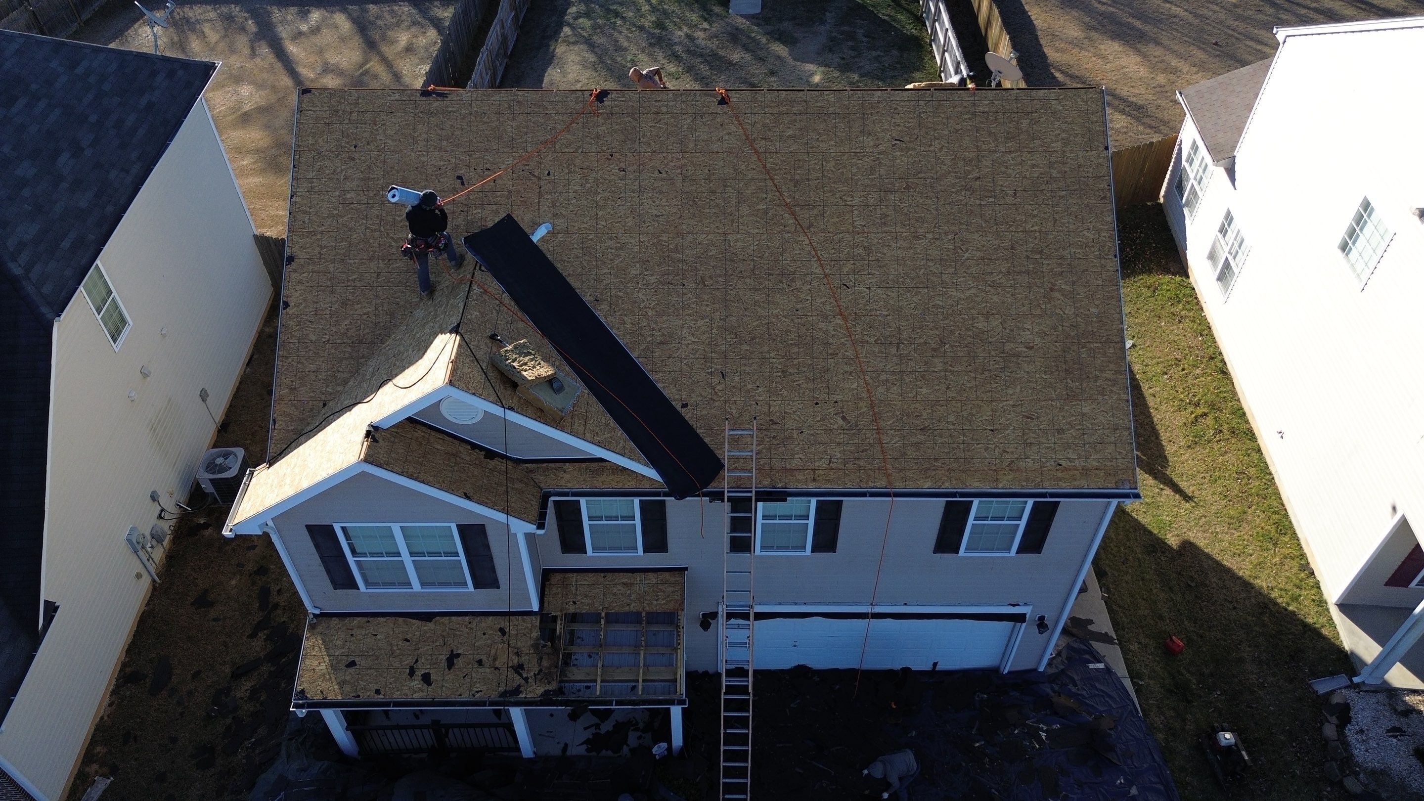 Roof replacement by hail and wind damage by Just Brilliant Restoration JBR