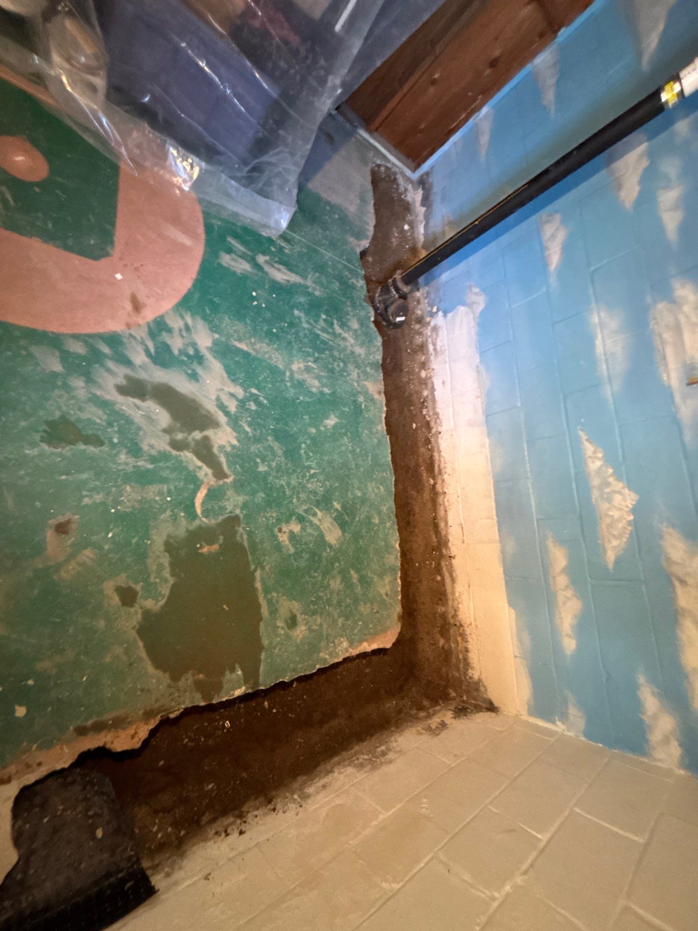 Completing the Connection for Lisa's Drain Tile System by Waterproofing Northeast
