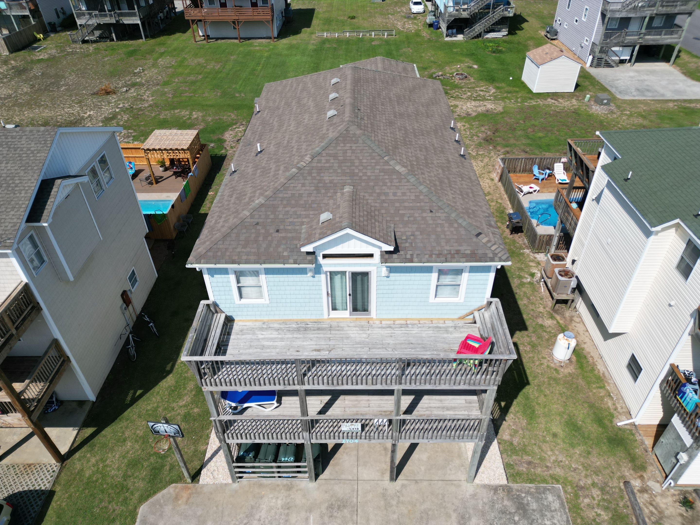 From Bland to Blue by Gallop Roofing & Remodeling, Inc.