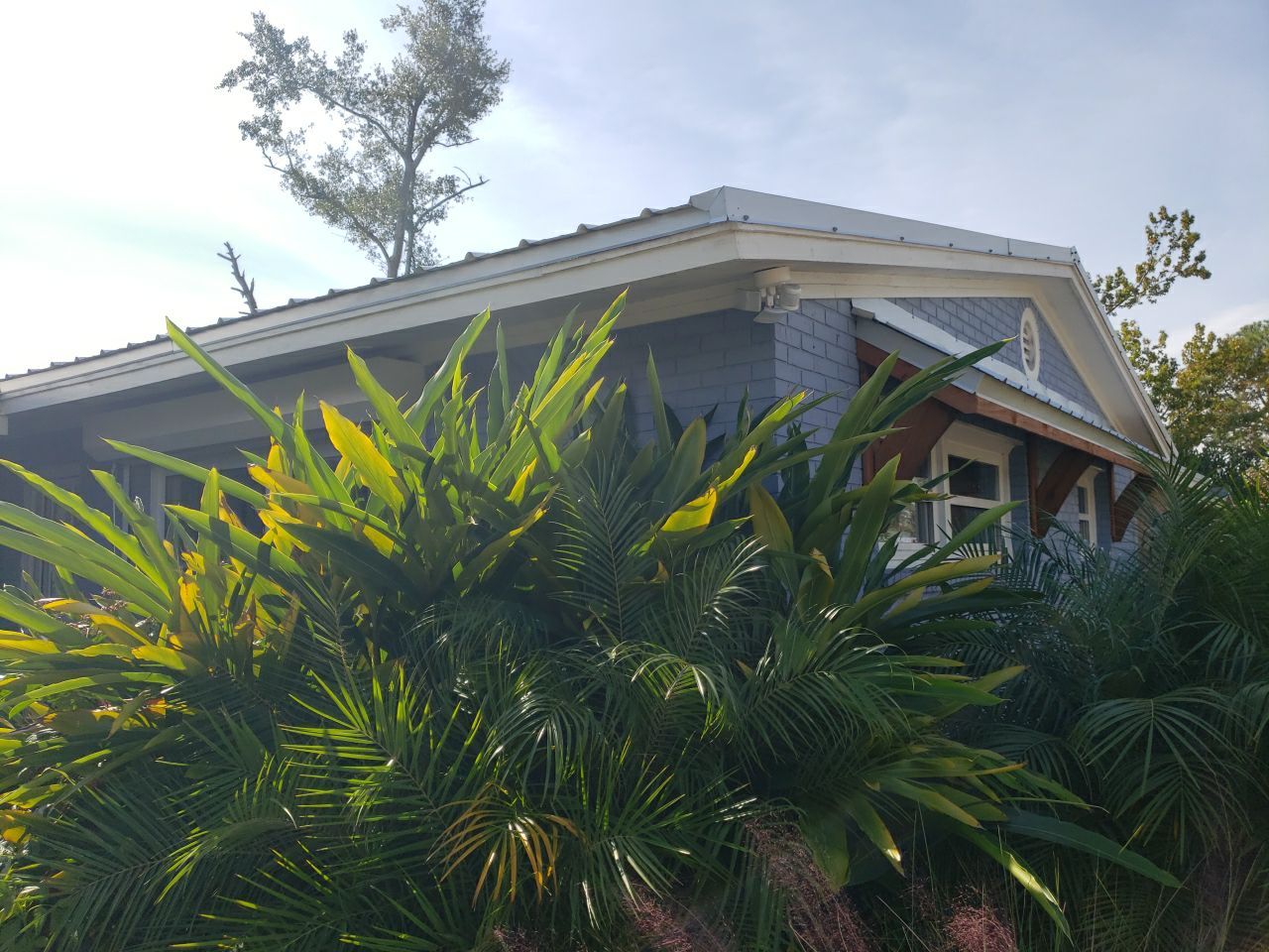 Gutter Installation using K-Style Seamless Gutters and Soffit and Fascia Replacement by Gutter Professors