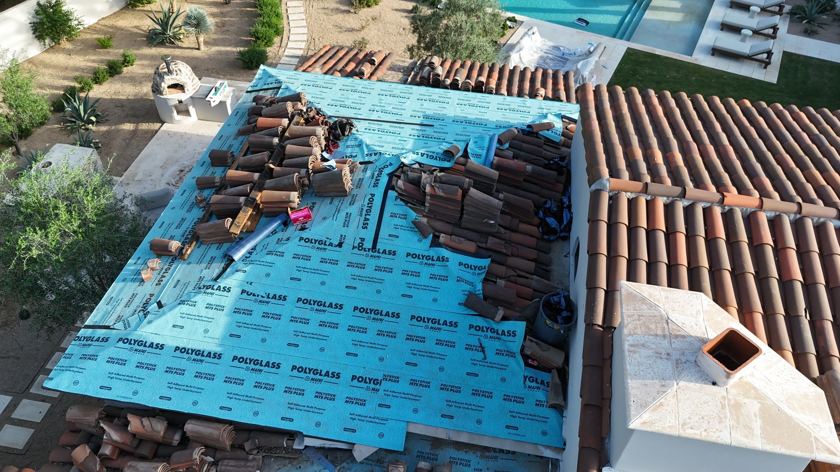Project in Paradise Valley, AZ by Saint Roofing