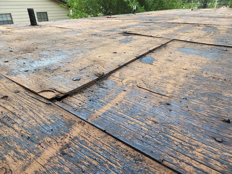 Commercial Roofing Installation using 60 mil PVC by Hostetler Roofing