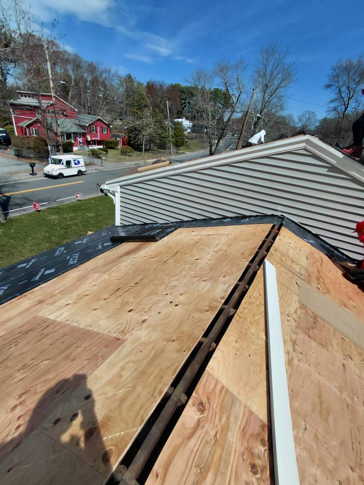 Roof Replacement + Metal Valleys + Snow Belt + Skylights — Carlisle, MA by Mighty Dog Roofing of Greater Middlesex County