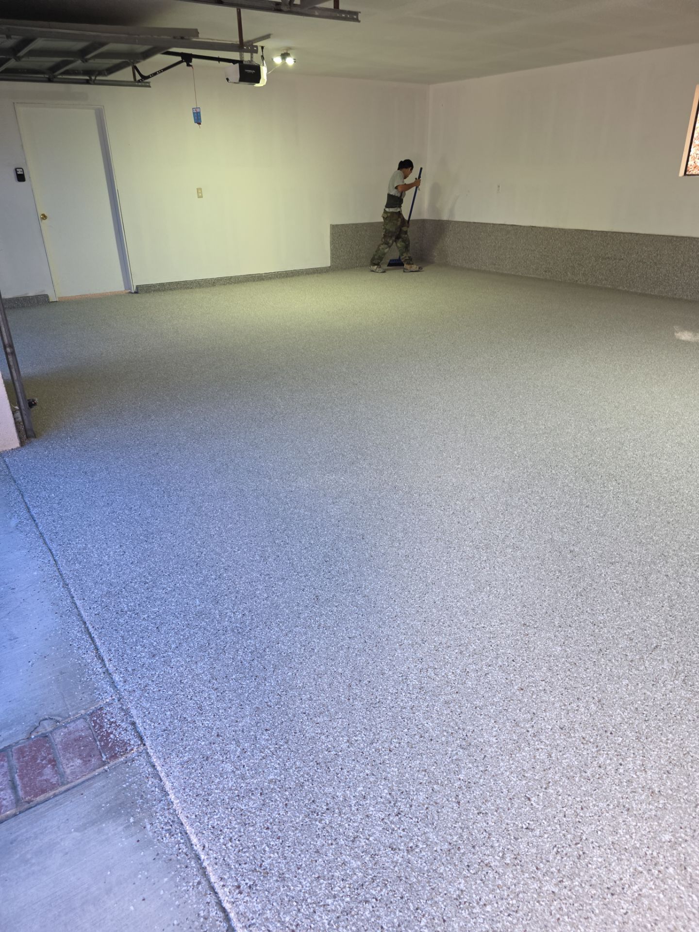 Atascadero Garage Floor Coating with Creekbed Simiron Polyurea System by MGP Coatings