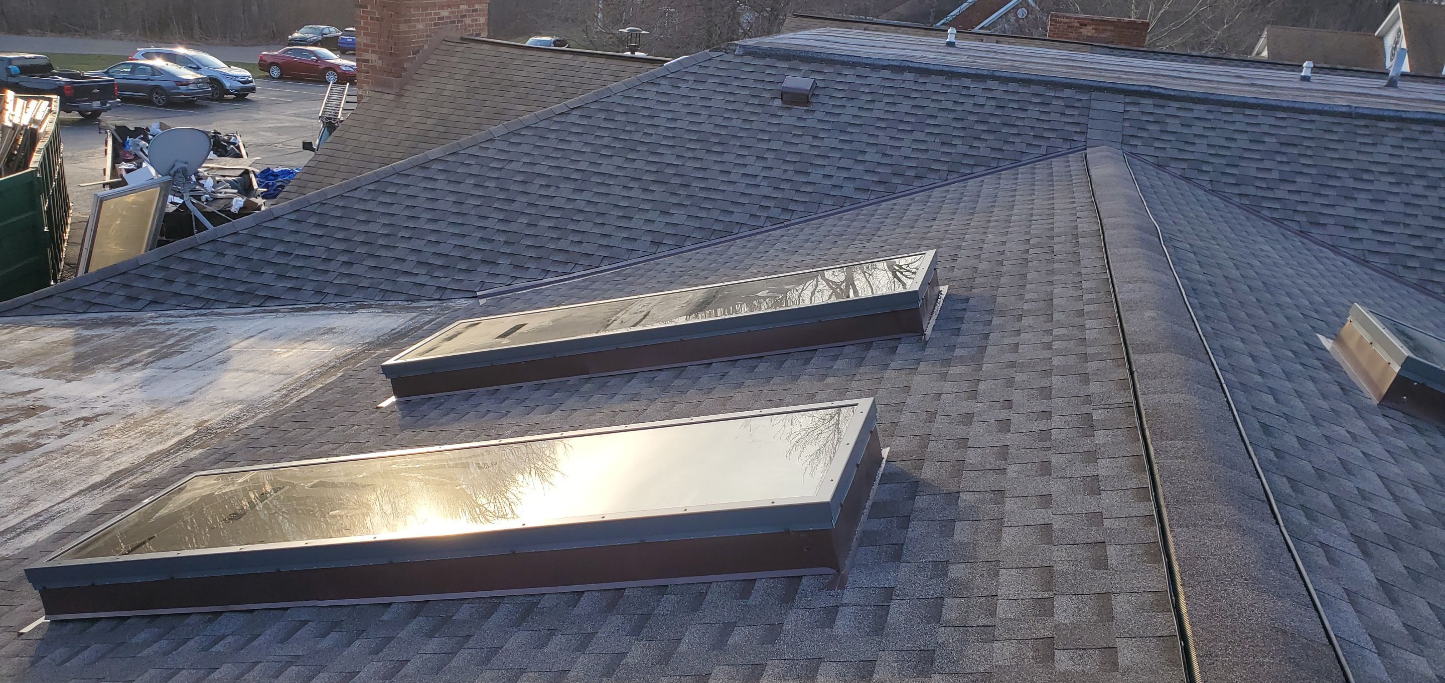 Skylight removal and install  by Absolute Roofing and Construction
