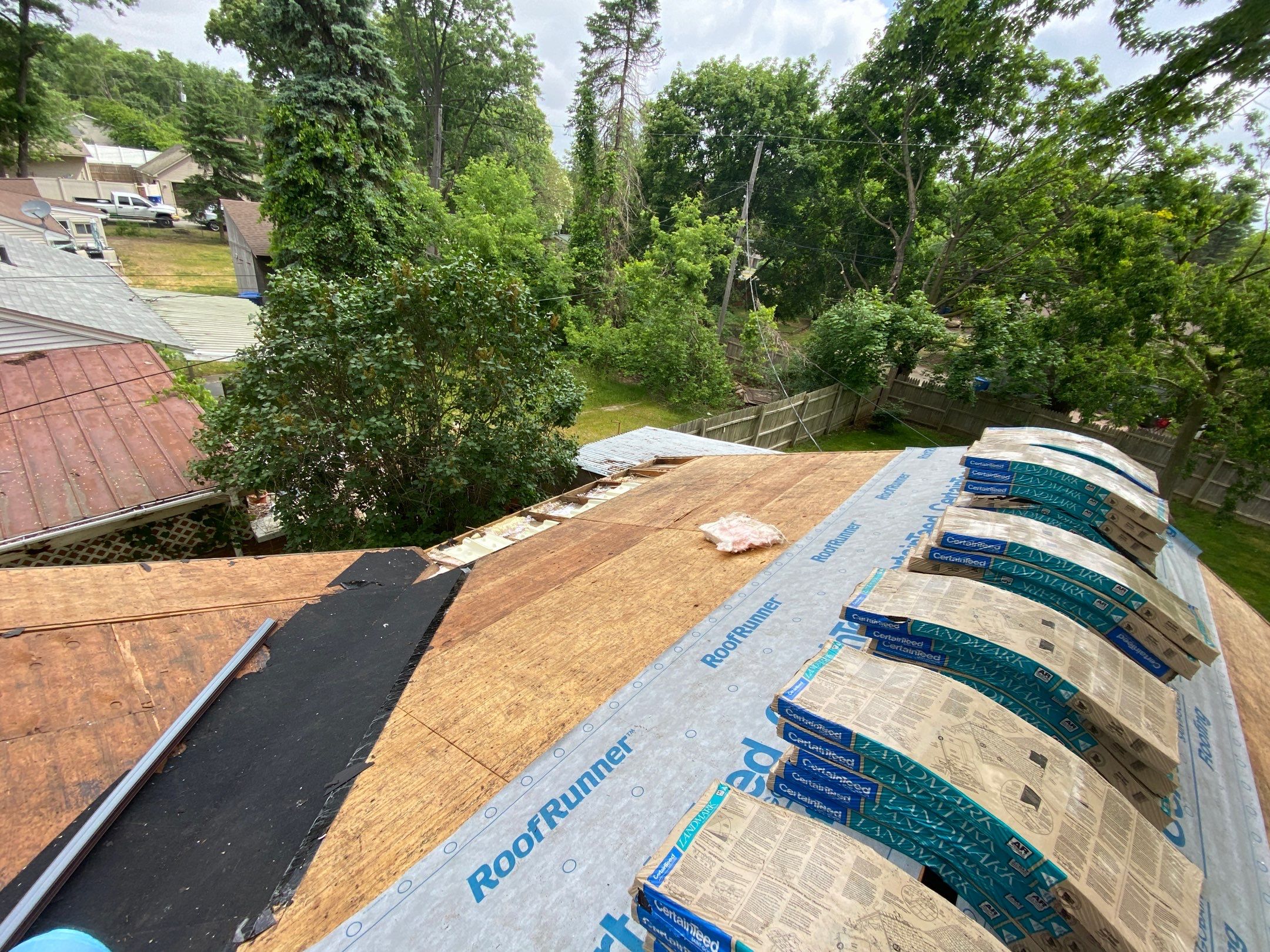 Roof Replacement using CertainTeed Landmark by 180 Contractors