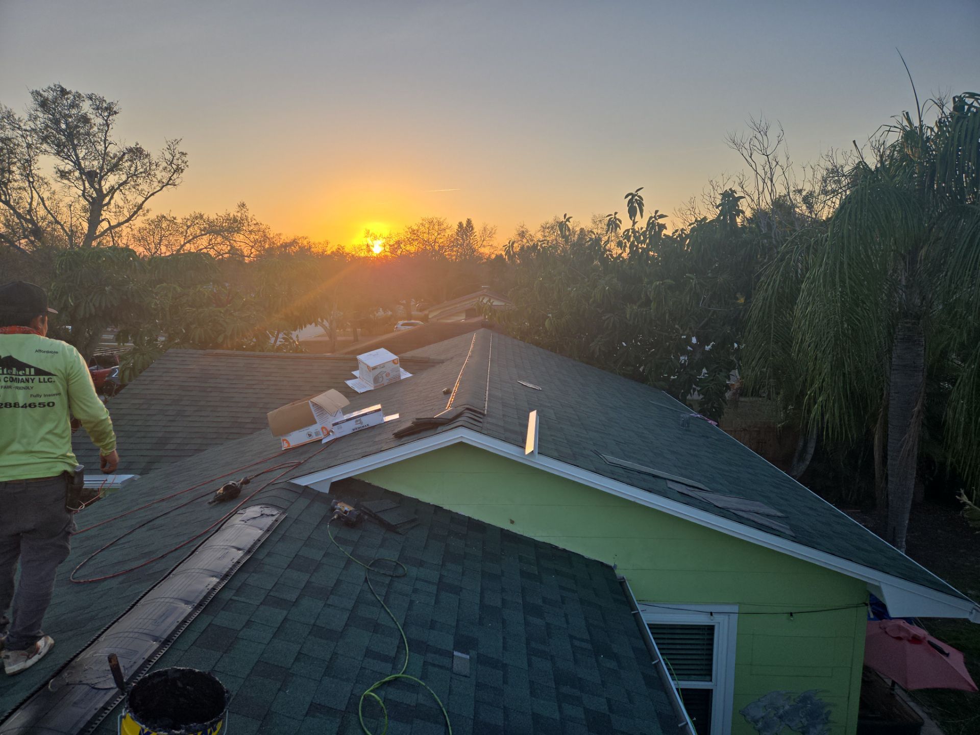 Project in St. Petersburg 33710 by Mitchell Roofing Company LLC 