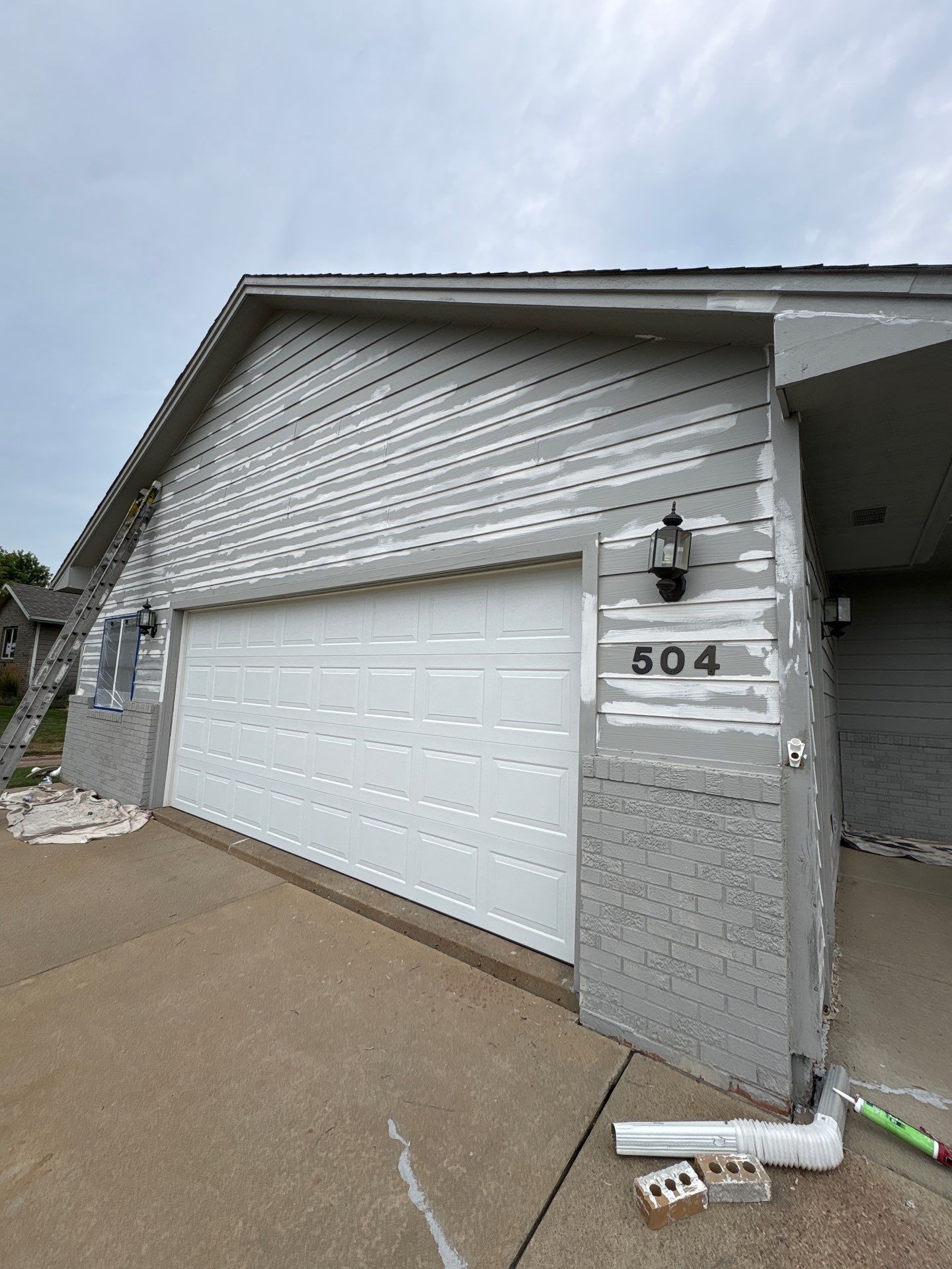 Full Exterior Painting and Siding Refresh in Hartford by Select Painting, Coatings & Garage Cabinets