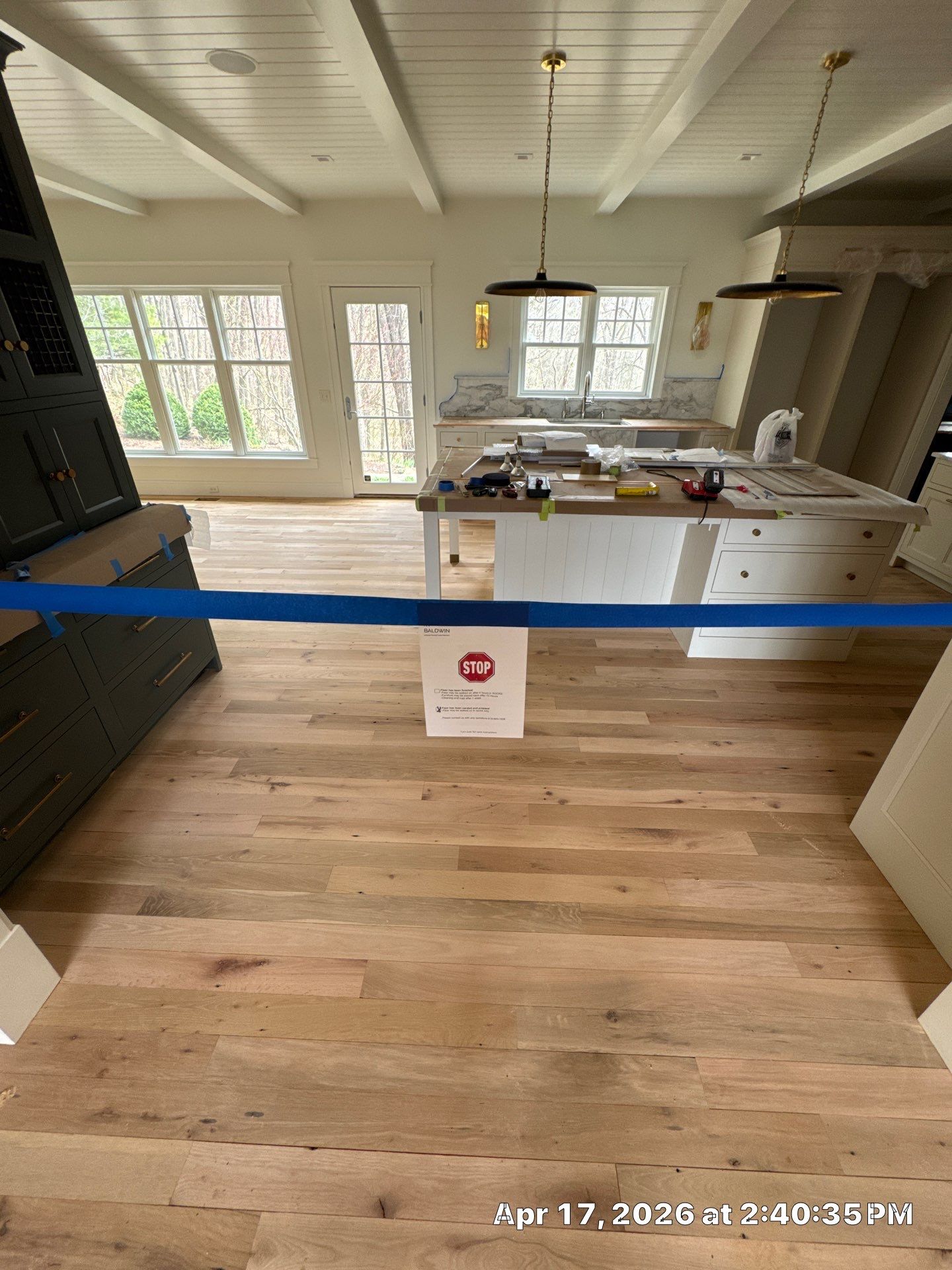 Sand and Finish, Herringbone Feature! by RTBaldwin Hardwood Floors