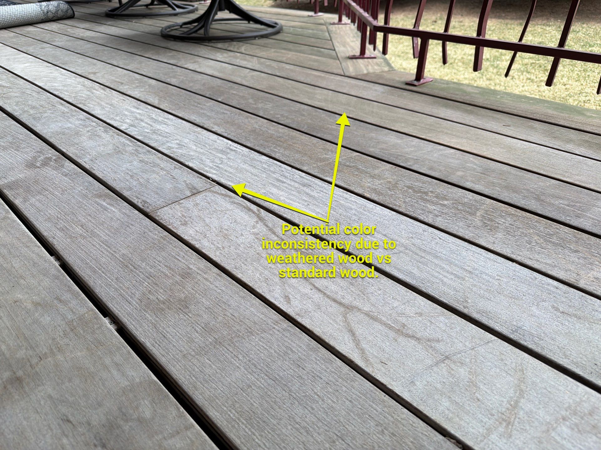 Deck Staining and Tongue and Groove Ceiling Refinish in Sioux Falls by Select Painting, Coatings & Garage Cabinets