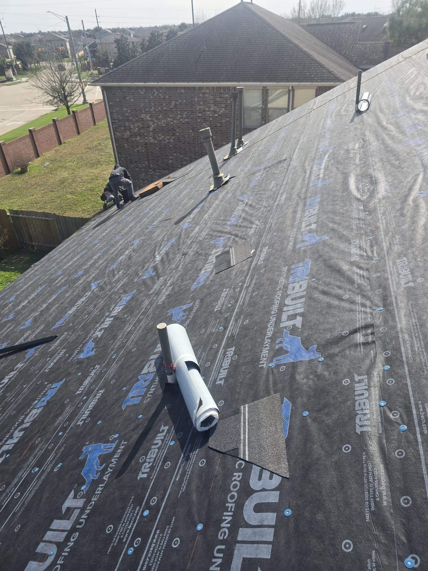 Full Residential Roof Replacement and Storm Damage Repairs in Cypress by Caliber Restoration LLC