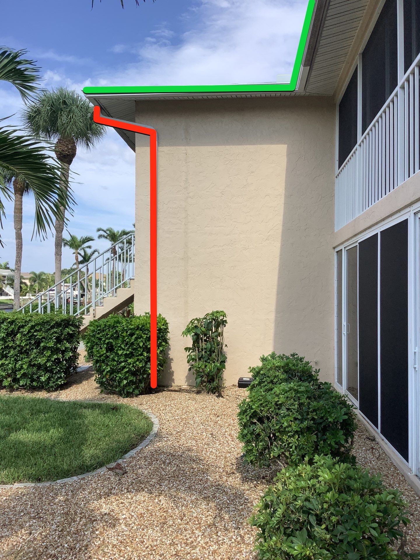 Downspout Replacement in Cape Coral FL by Gutter Professors