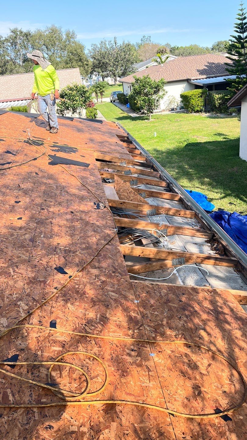 Project in Clearwater 33762 by Mitchell Roofing Company LLC 