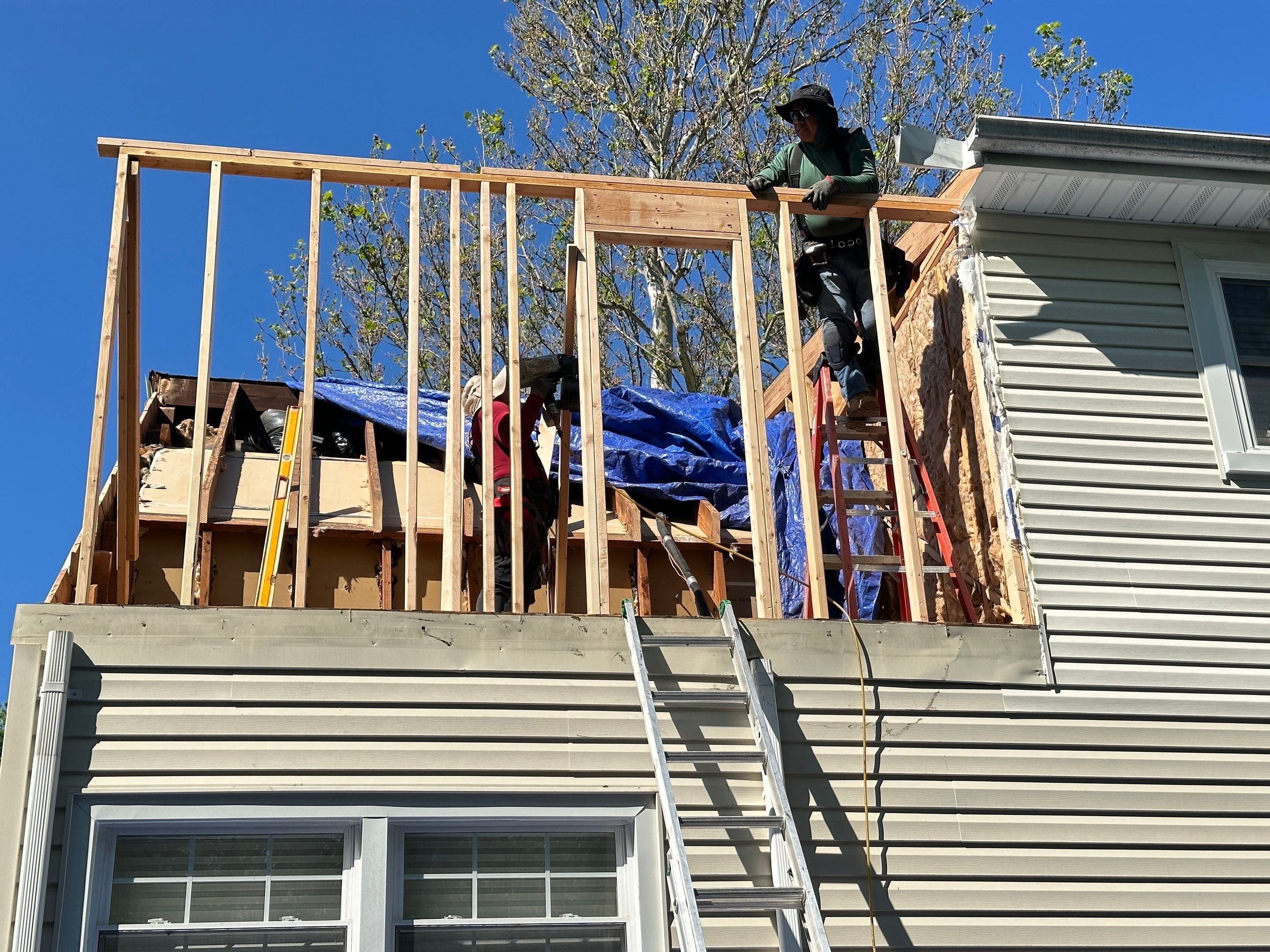 Bathroom Addition using Wood by Home Concepts Construction