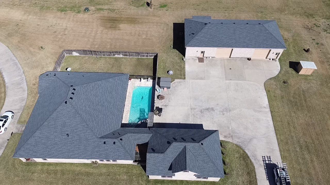 Residential Roofing Installation using GAF HDZ Barkwood by Lighthouse Roofing