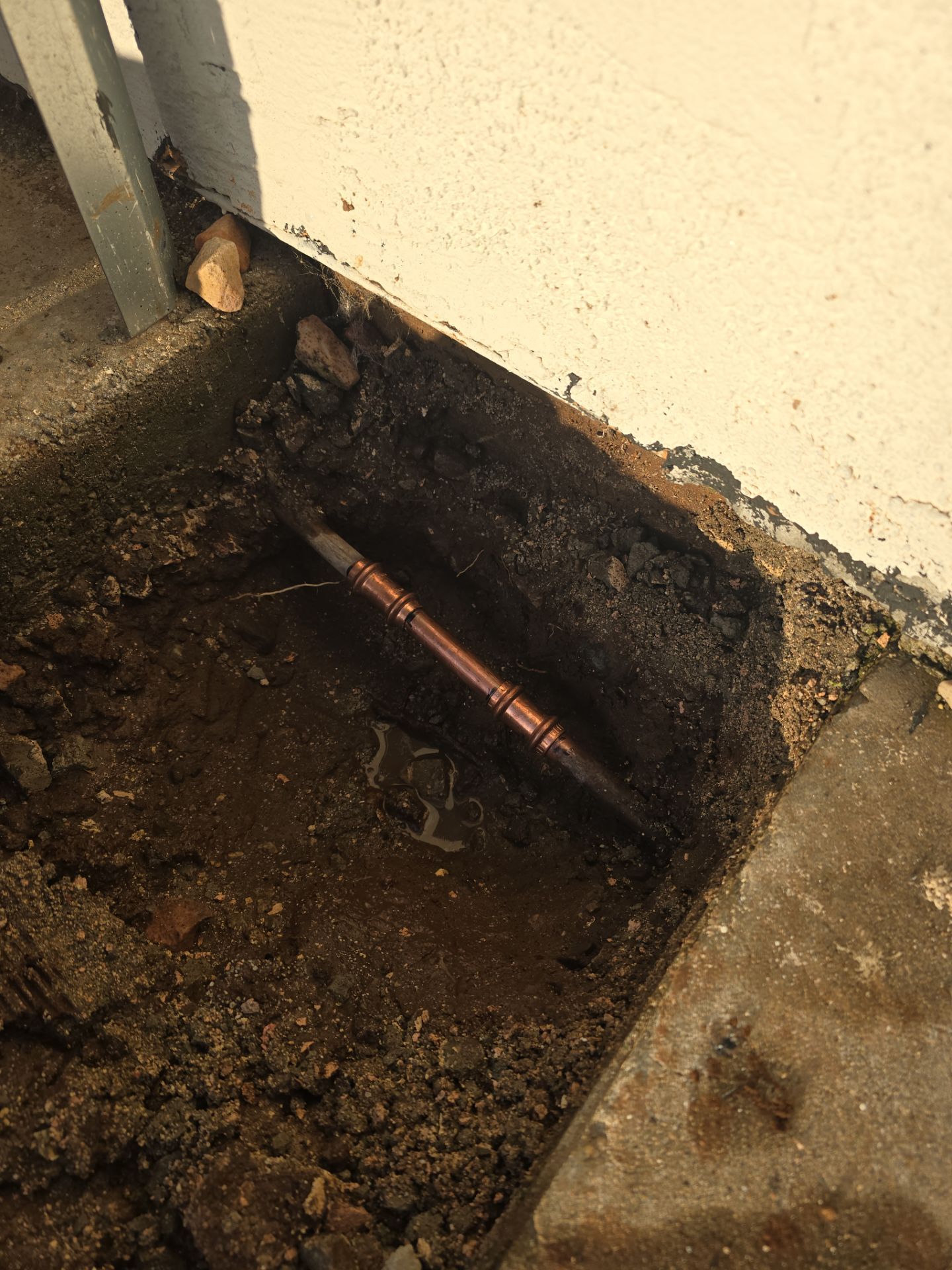 Exterior Water Meter Piping Replacement & Leak Repair by Us Plumbing 