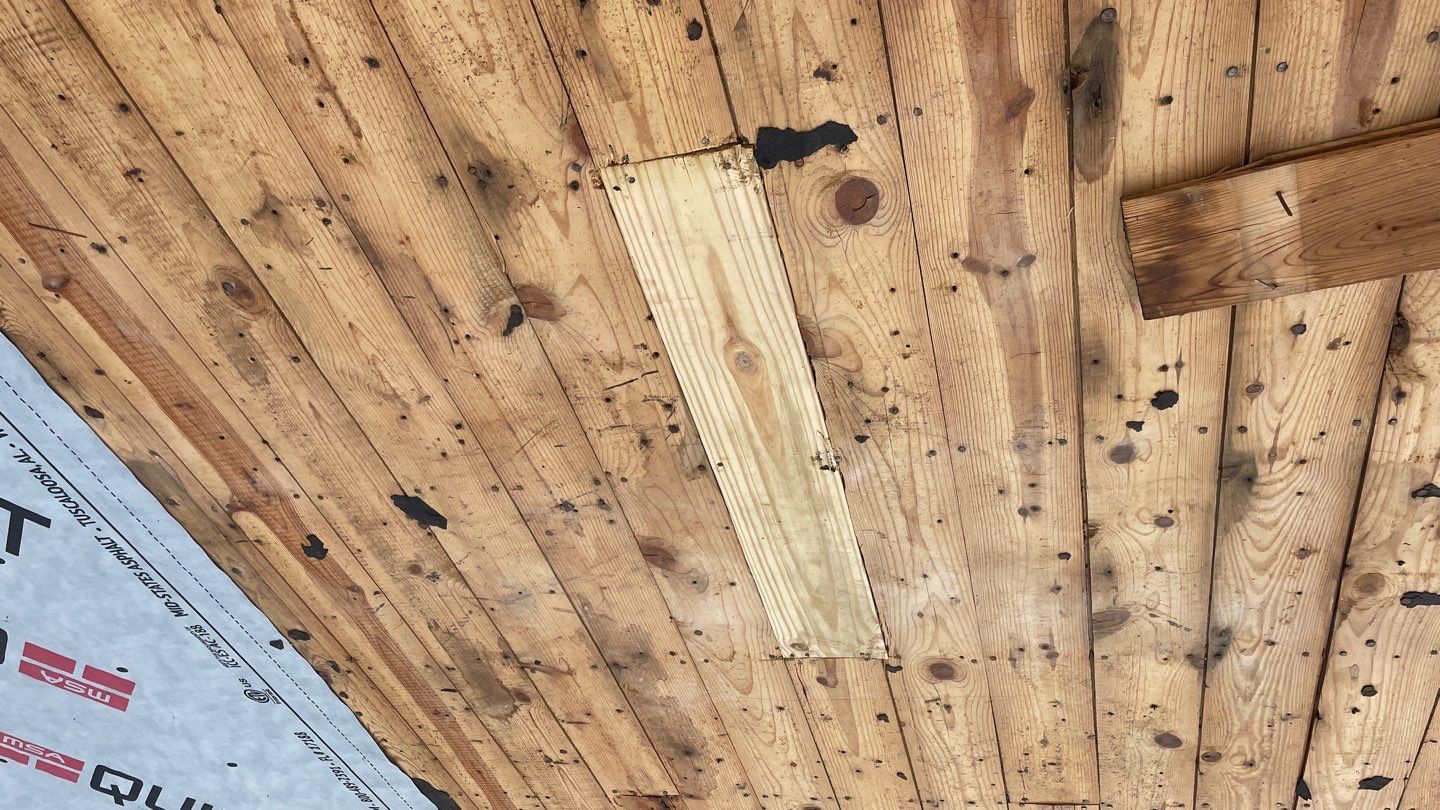 Carolina Blue Standing Seam Roof by Just In Time Roofing and Restoration