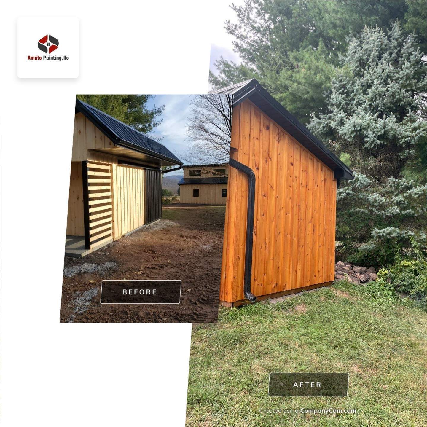Exterior Painting Using Sherwin Williams Paints by Ryan Amato Painting LLC and Lehigh Valley Epoxy