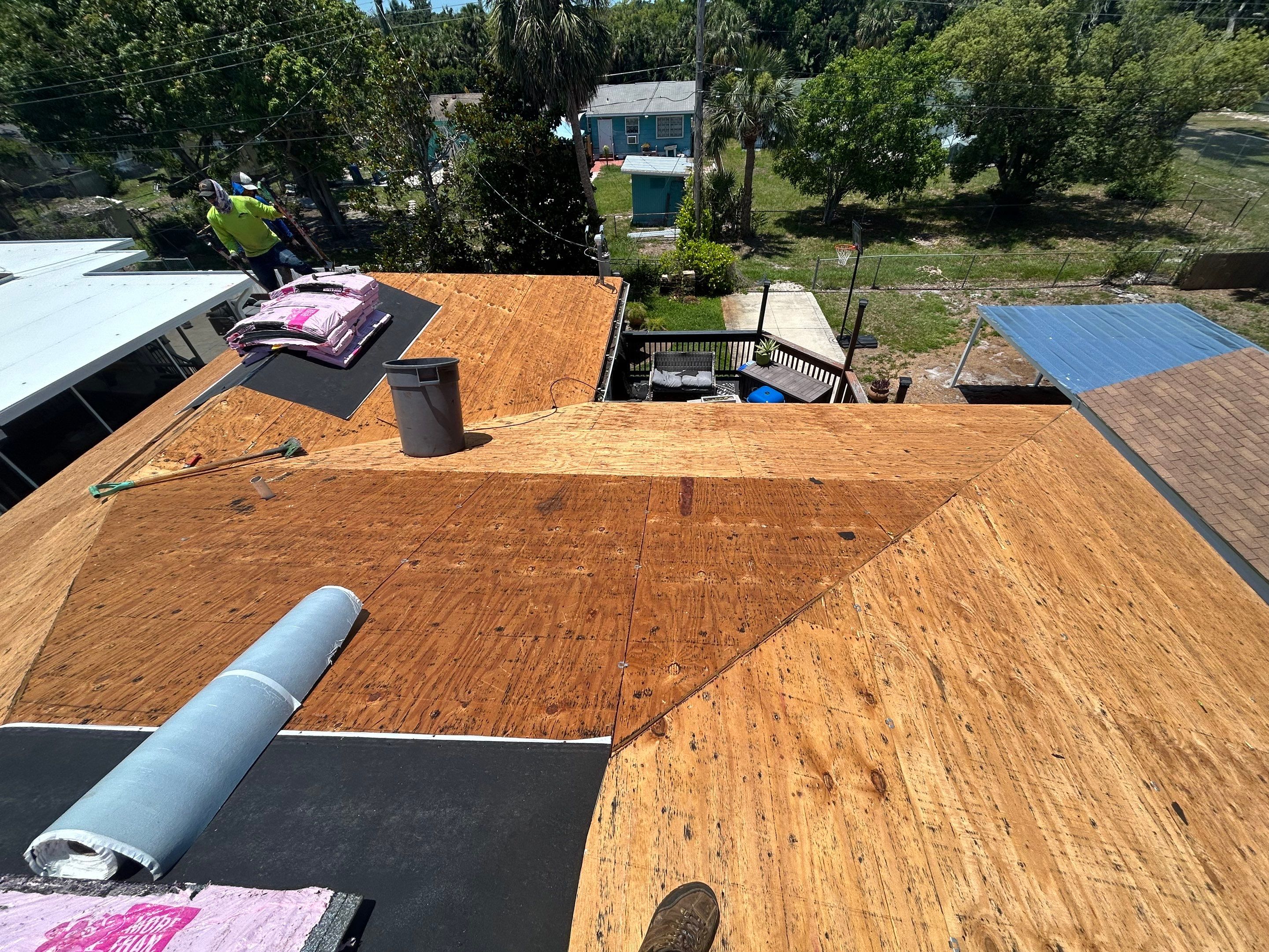 Project in St. Petersburg 33711 by Mitchell Roofing Company LLC 