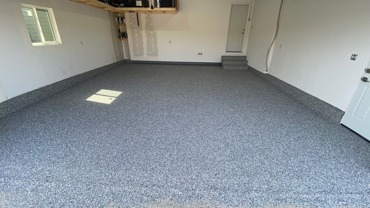 Garage using Smoke by Select Painting, Coatings & Garage Cabinets