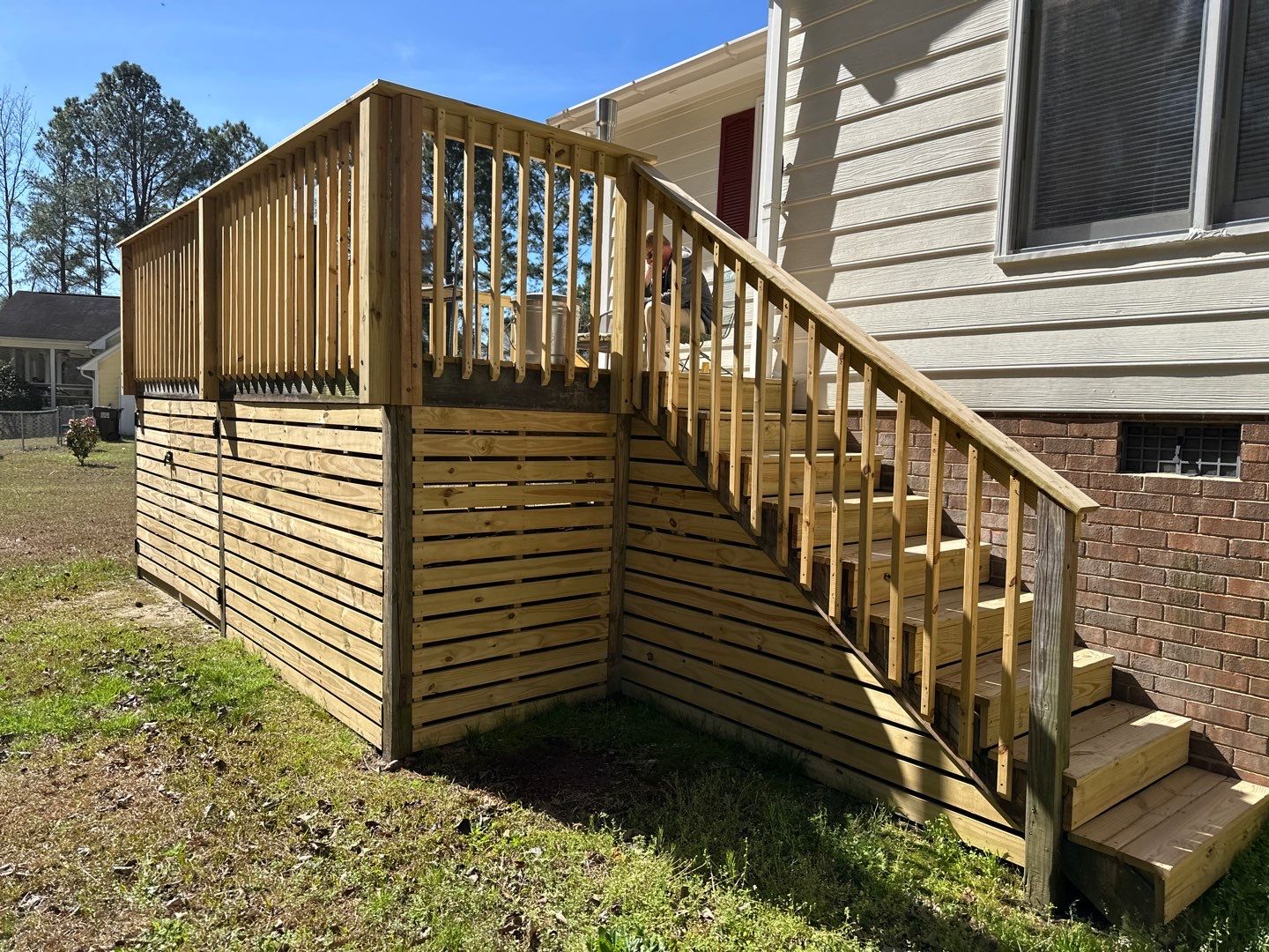 Deck using Wood Sealant by DuraSeal