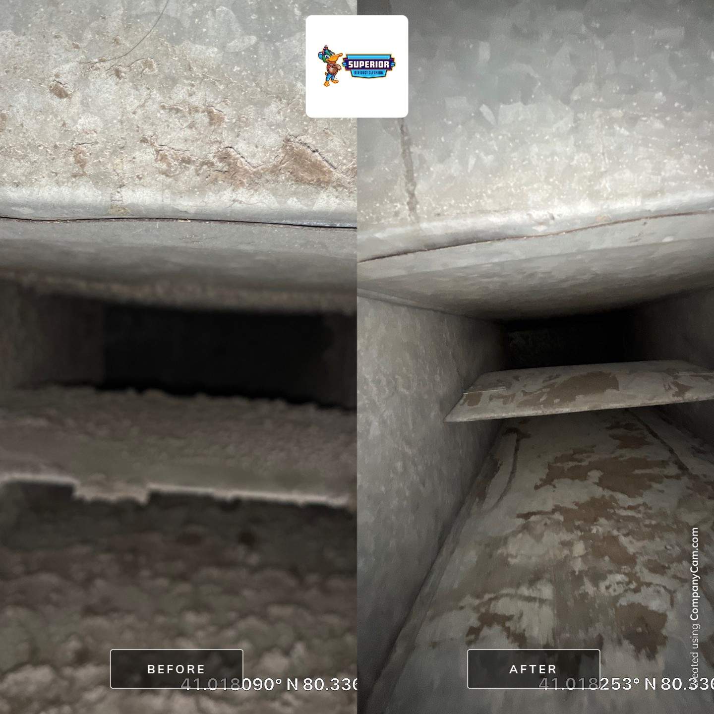 Air Duct Cleaning With a Vacuum Truck in New Castle, PA by Superior Air Duct Cleaning