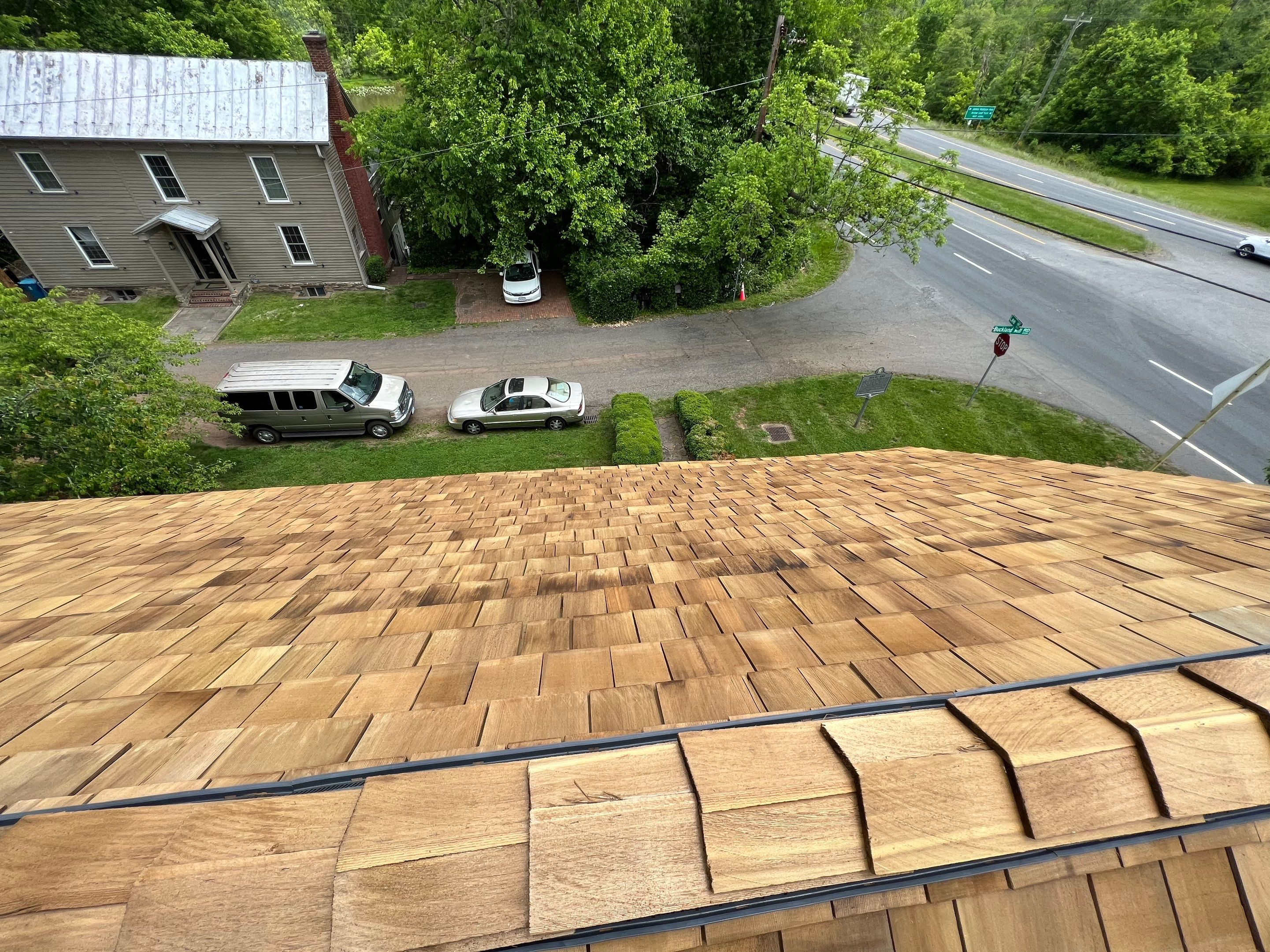 Gainesville Historic Structure: Western Red Cedar #1 Perfection G&R CCA Cedar Shakes by RM Banning, Inc.