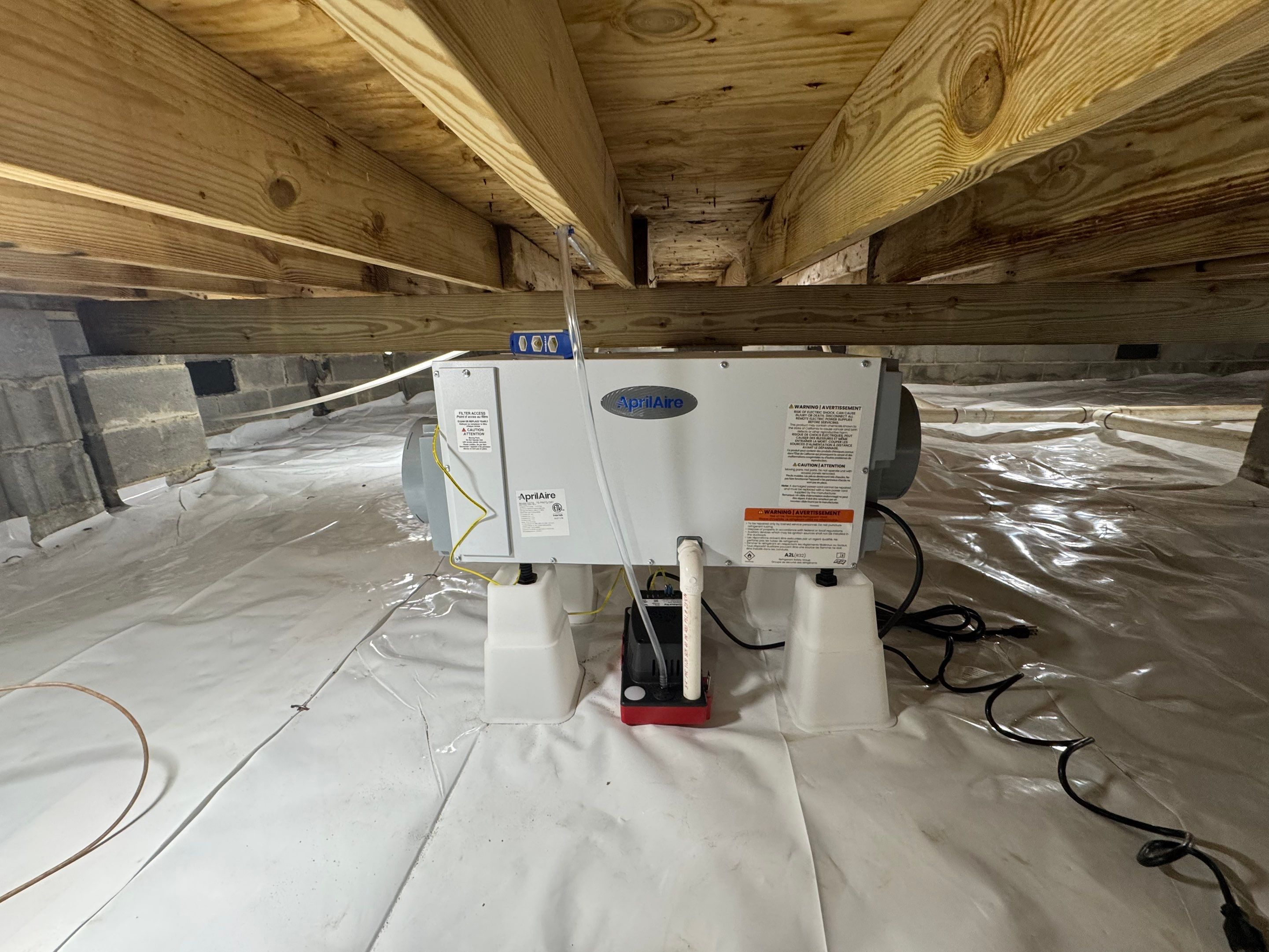 Project in Suffolk by Patriot Crawl Space Repairs