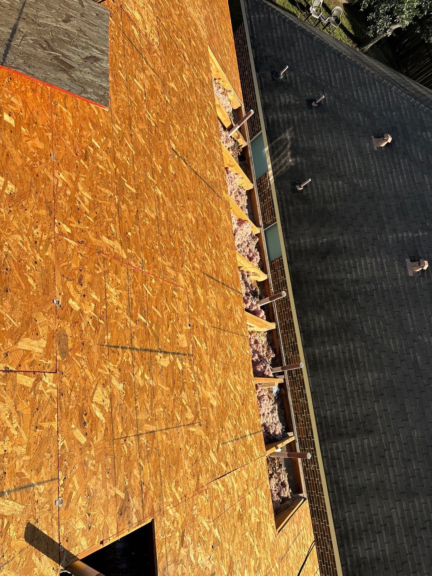 Residential Roofing Installation using Owen's Corning Duration (Lifetime) Shingles by Roof Repair Company